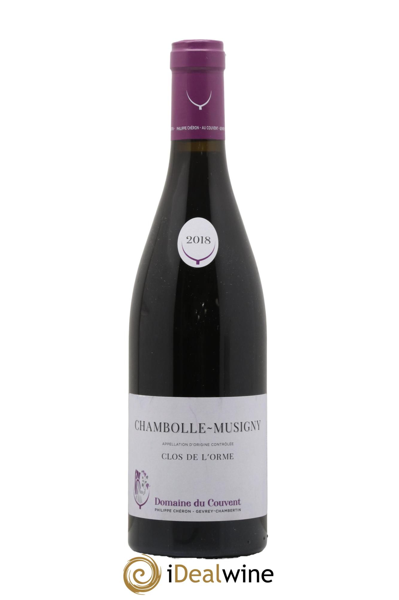 Chambolle-Musigny Clos de L'Orme Domaine du Couvent 2018 - Lotto di 1 bottiglia - 0