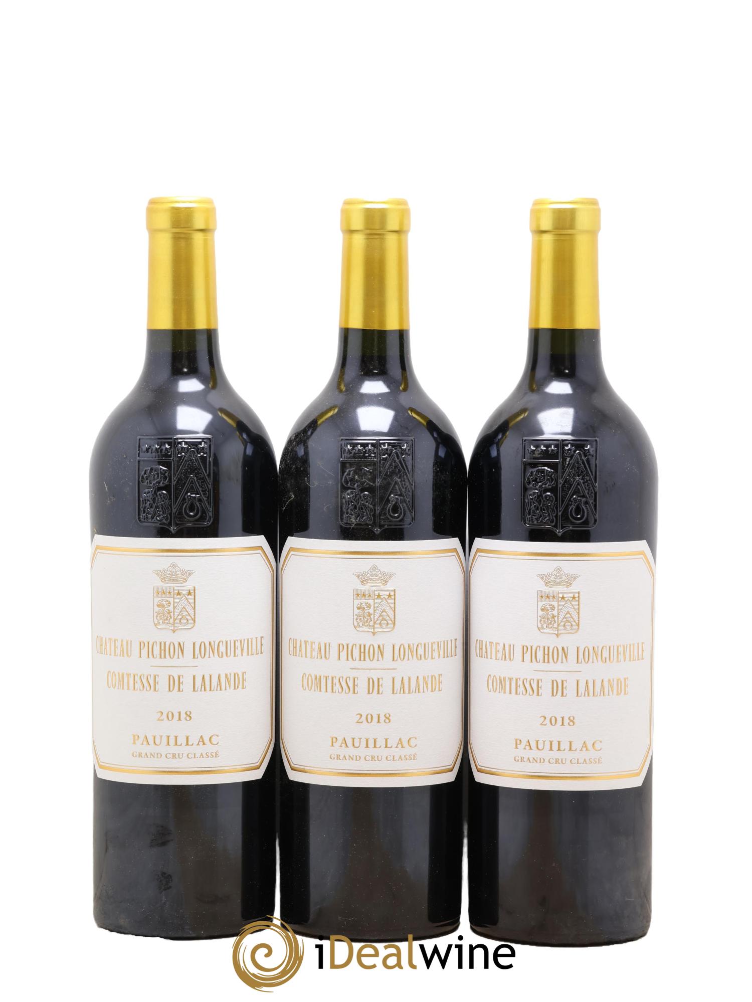 Château Pichon Longueville Comtesse de Lalande 2ème Grand Cru Classé 2018 - Lot de 6 bouteilles - 3
