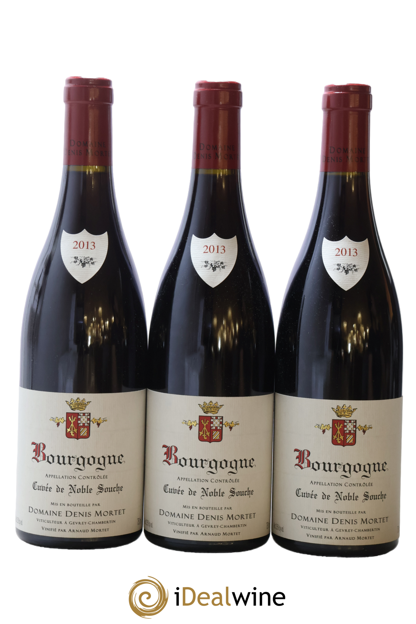 Bourgogne Cuvée de Noble Souche Denis Mortet (Domaine) 2013 - Posten von 3 Flaschen - 0