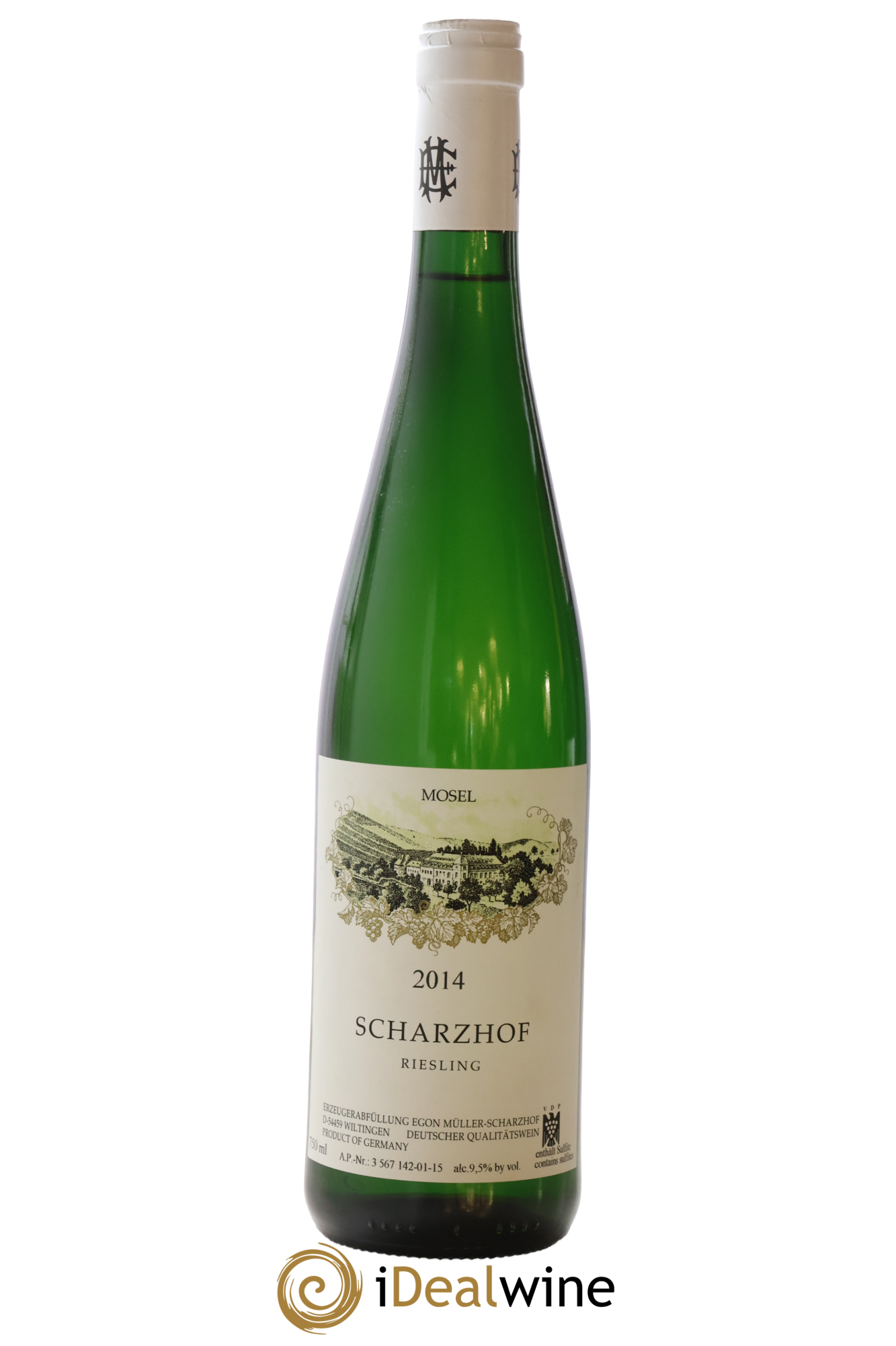 Riesling Scharzhof Egon Muller 2014 - Lot of 1 bottle - 0