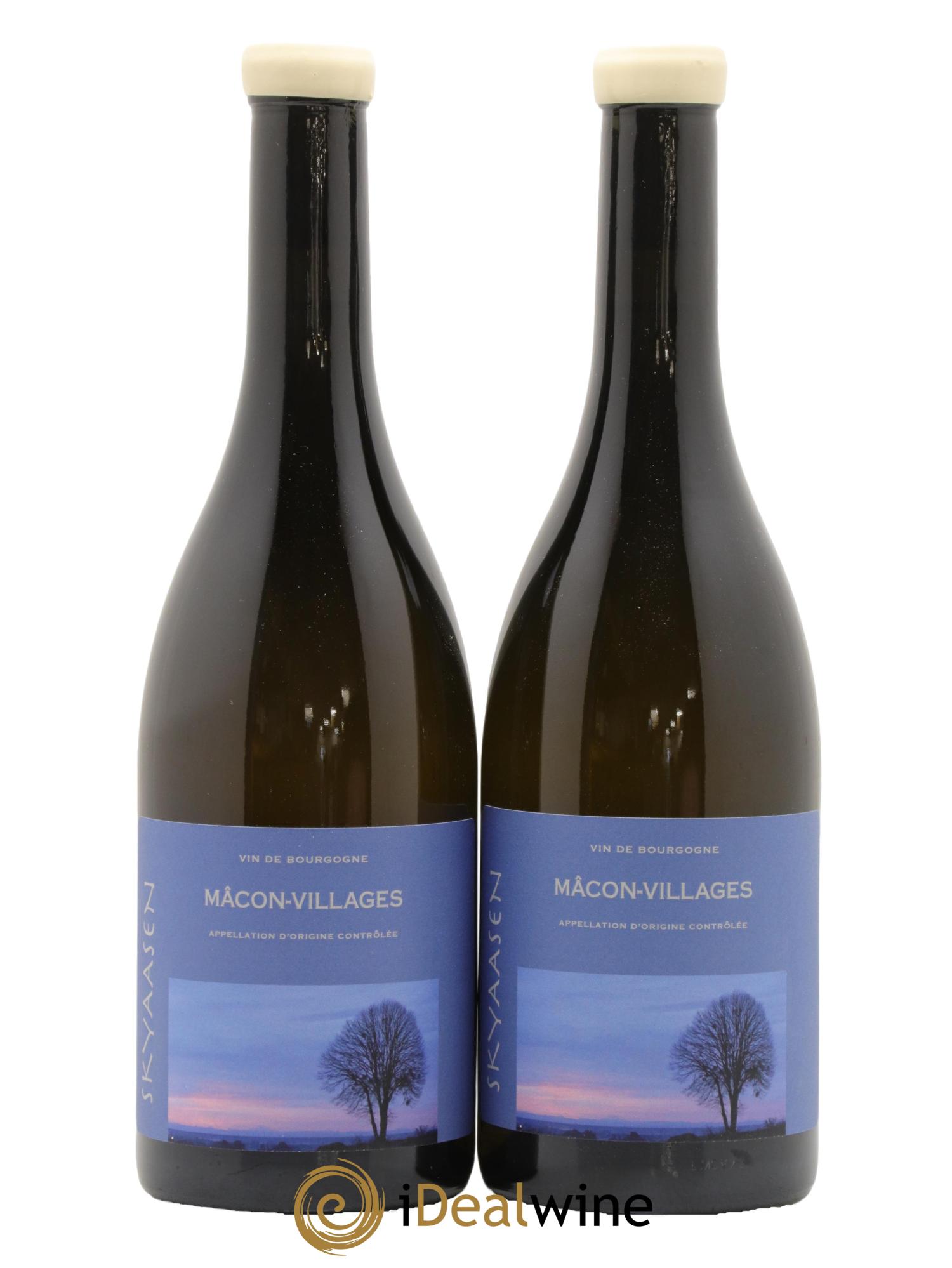 Mâcon-Villages Maison Skyaasen 2022 - Lot de 2 bouteilles - 0