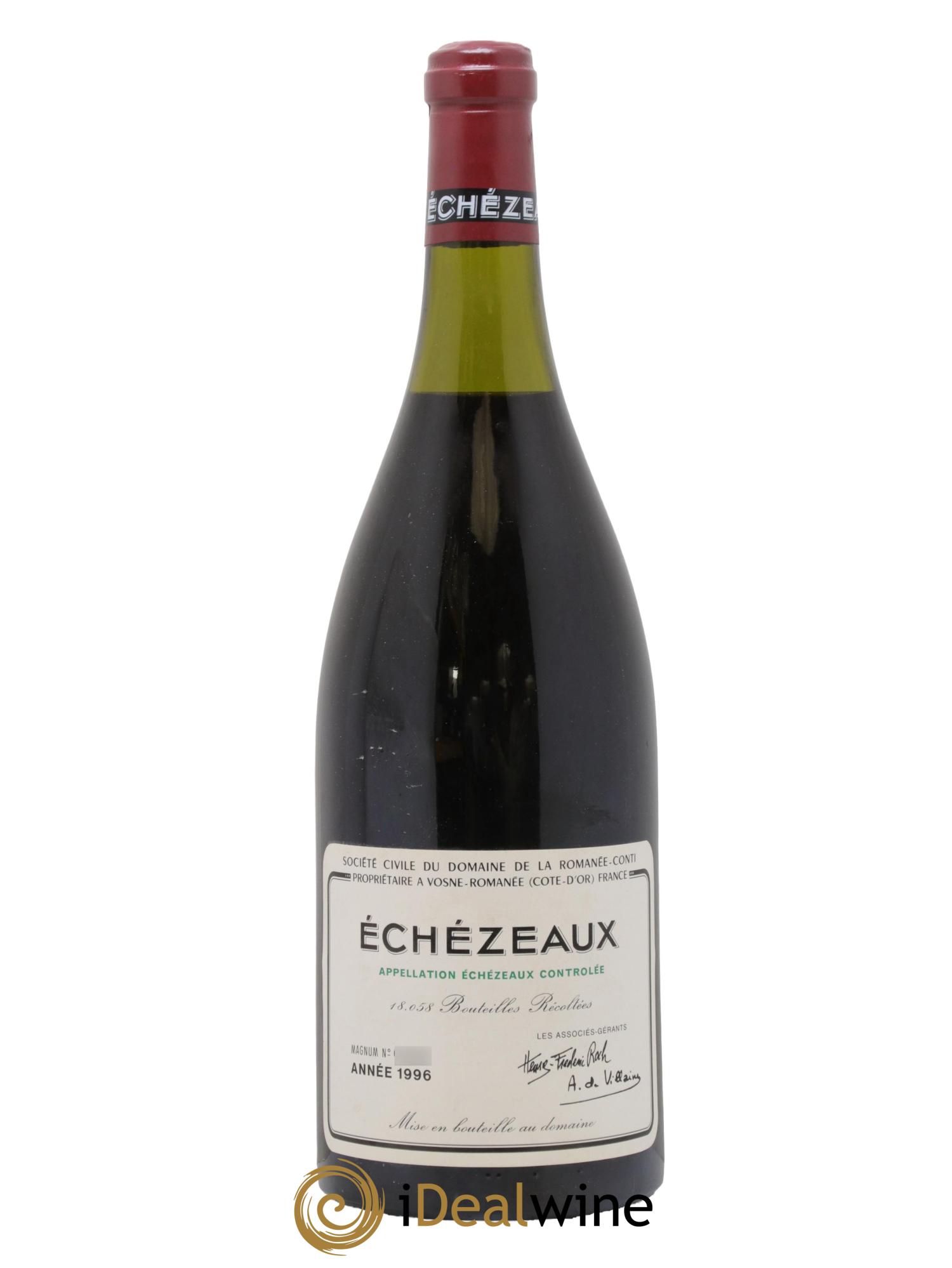Echezeaux Grand Cru Domaine de la Romanée-Conti 1996 - Lot de 1 magnum - 1