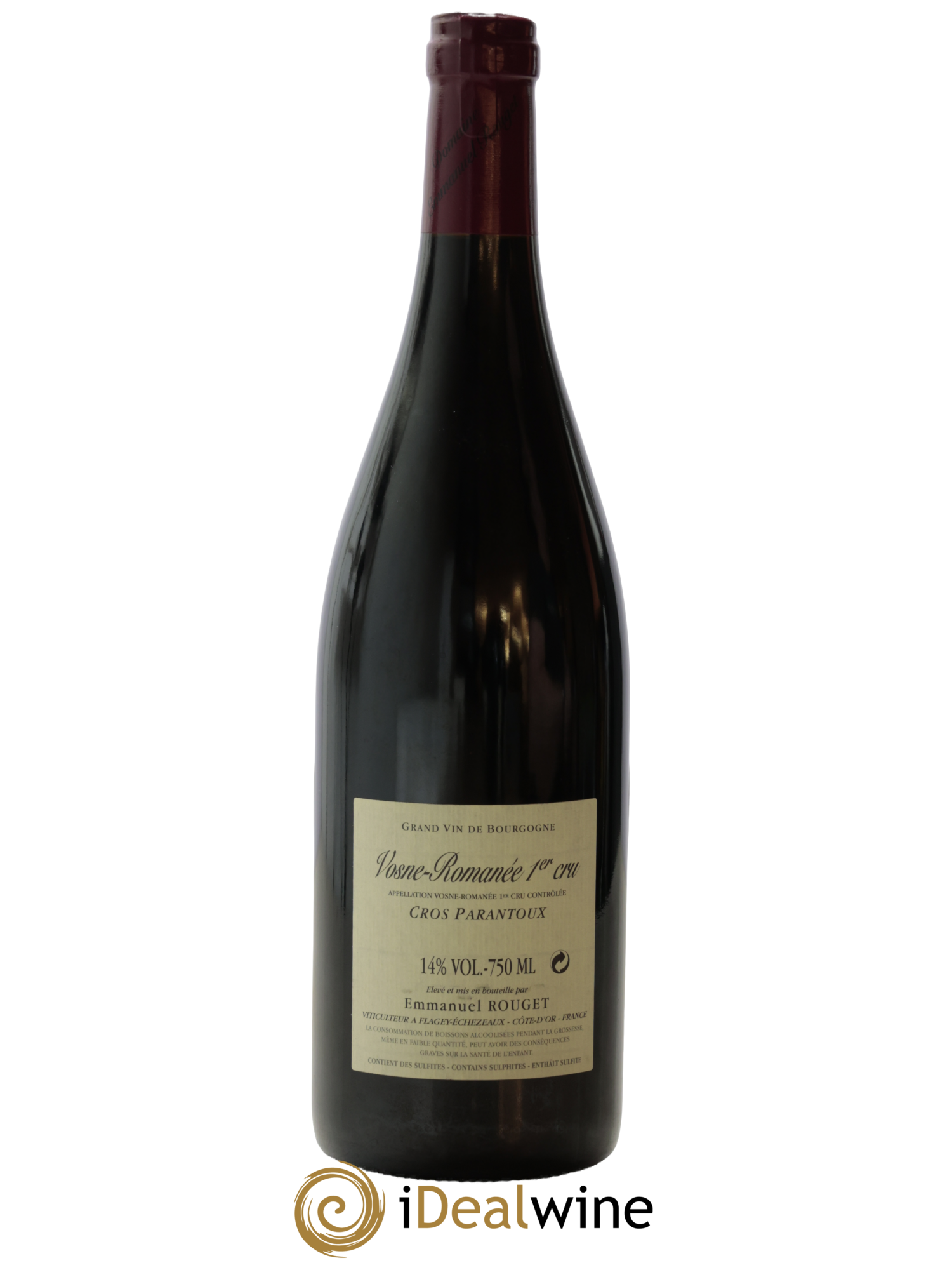 Vosne-Romanée 1er Cru Cros Parantoux Emmanuel Rouget 2018 - Lot de 1 bouteille - 1
