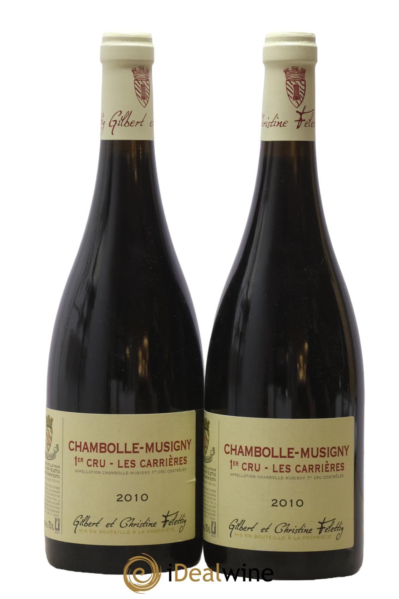 Chambolle-Musigny 1er Cru Les Carrières Felettig (Domaine) 2010 - Lot de 2 bouteilles - 0