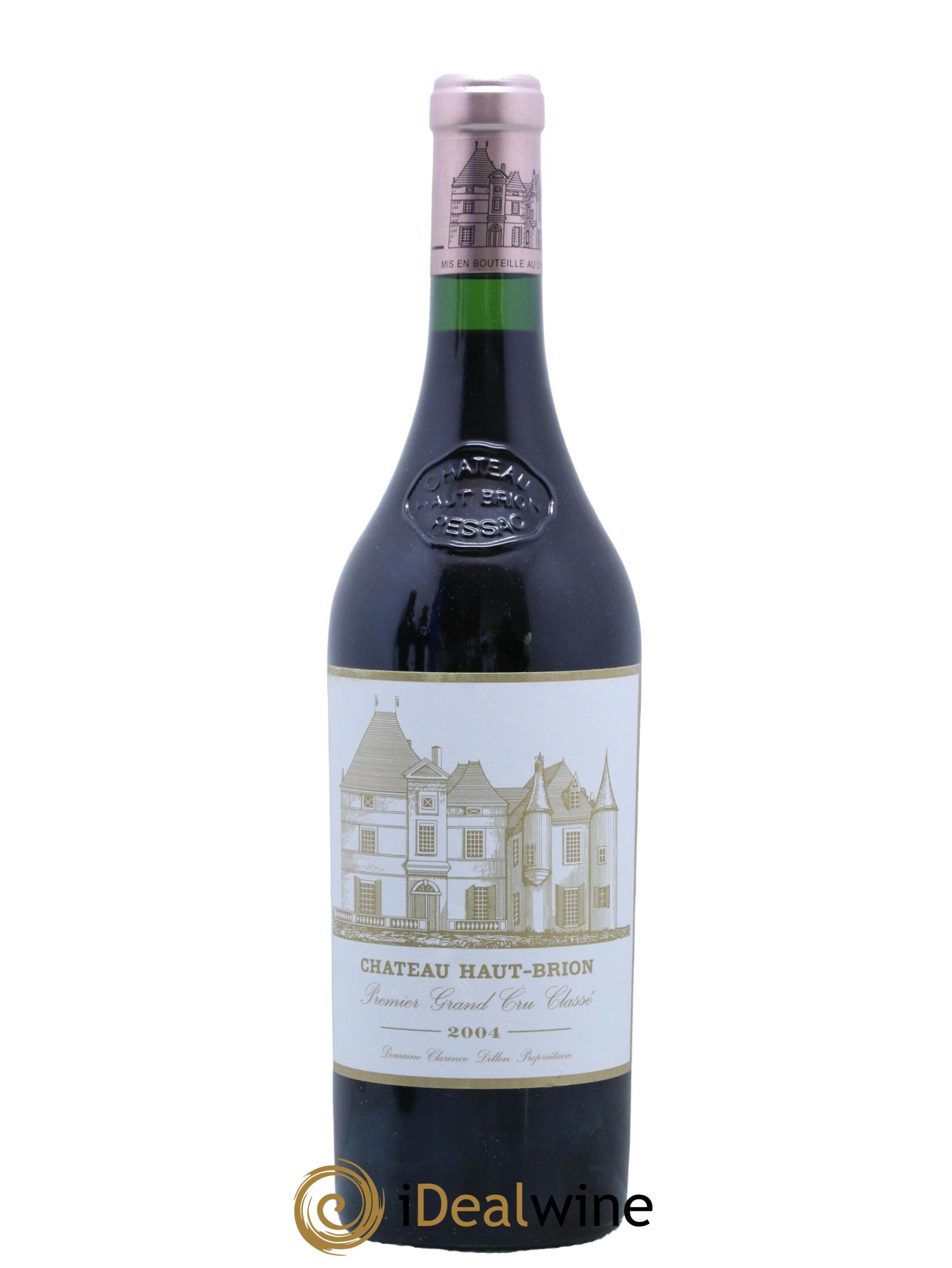 Château Haut Brion 1er Grand Cru Classé 2004 - Lot de 1 bouteille - 0
