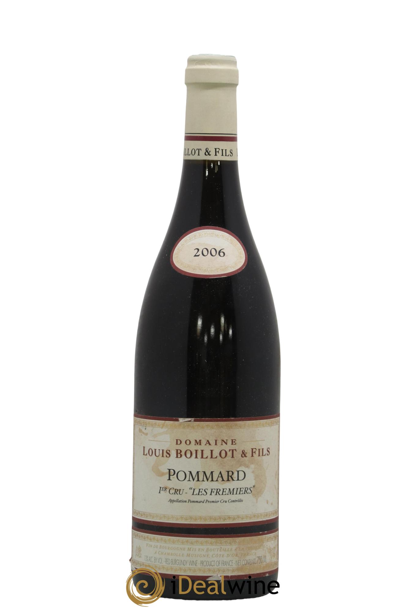 Pommard 1er Cru Fremiers Louis Boillot 2006 - Posten von 1 Flasche - 0
