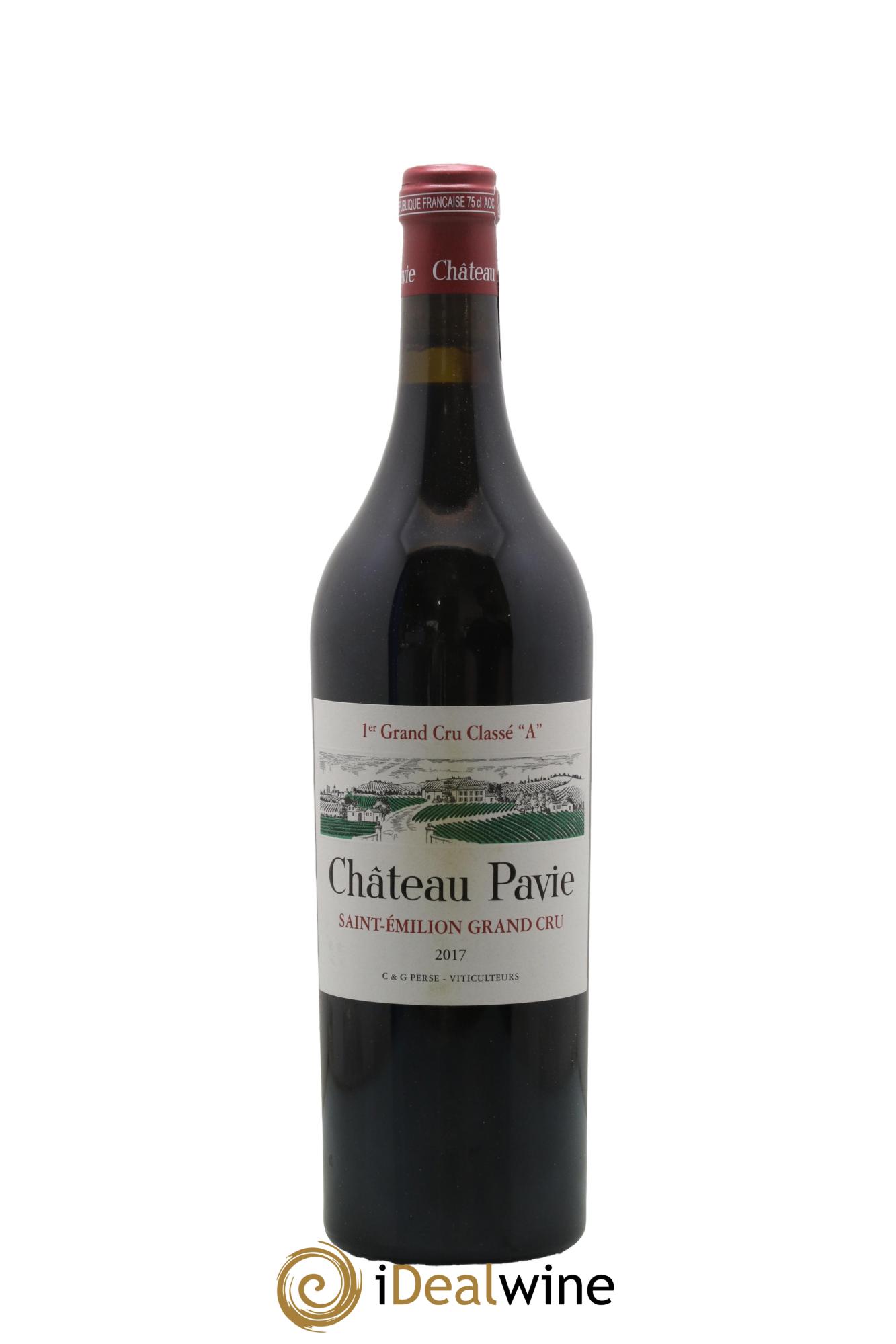 Château Pavie 1er Grand Cru Classé A 2017 - Lot de 1 bouteille - 1