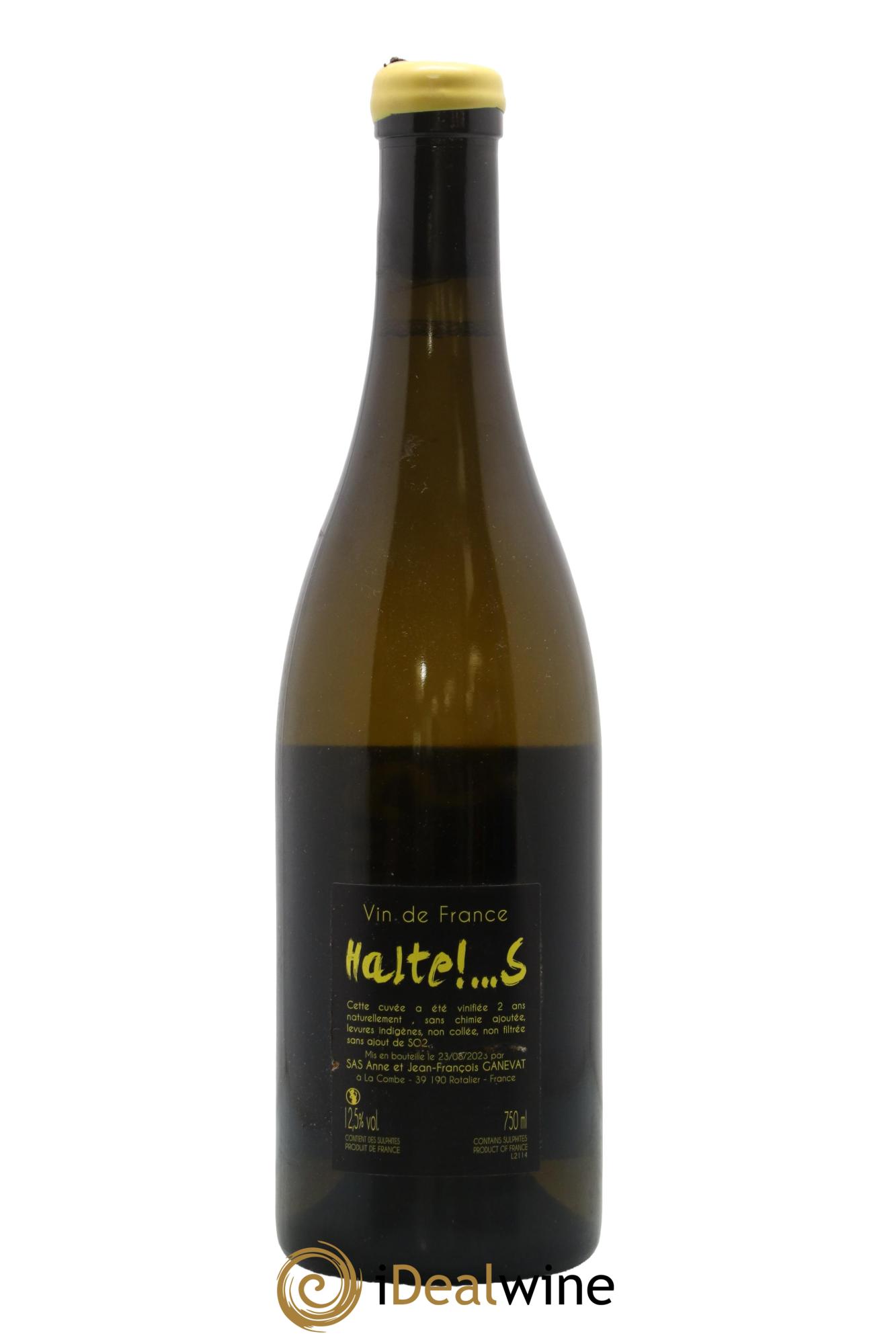 Vin de France Halte S Anne et Jean François Ganevat 2021 - Lot de 1 bouteille - 1