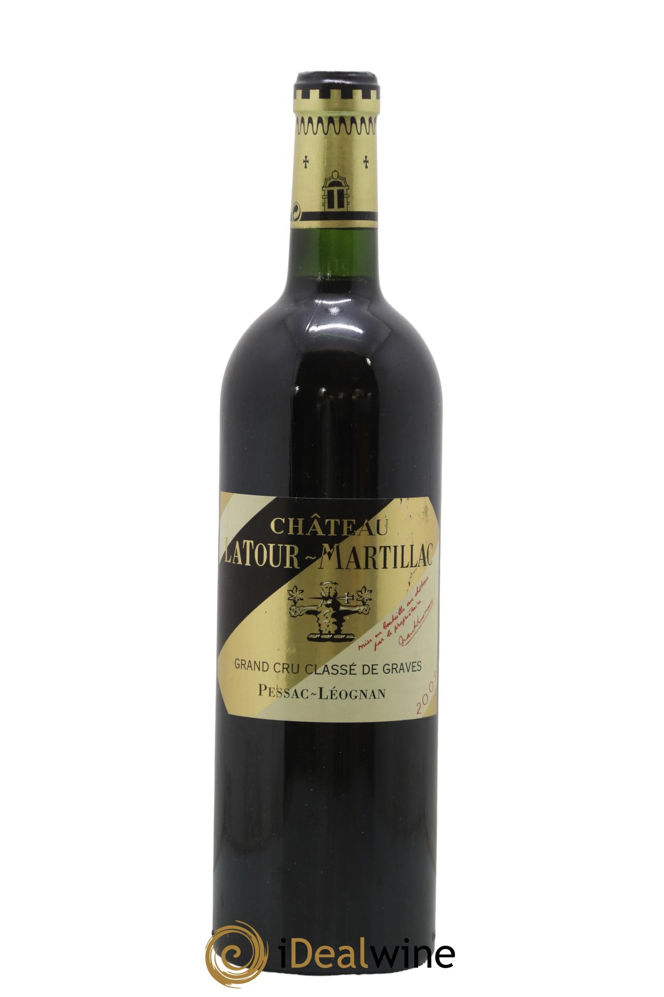 Château Latour-Martillac Cru Classé de Graves 2009 - Lot de 1 bouteille - 0