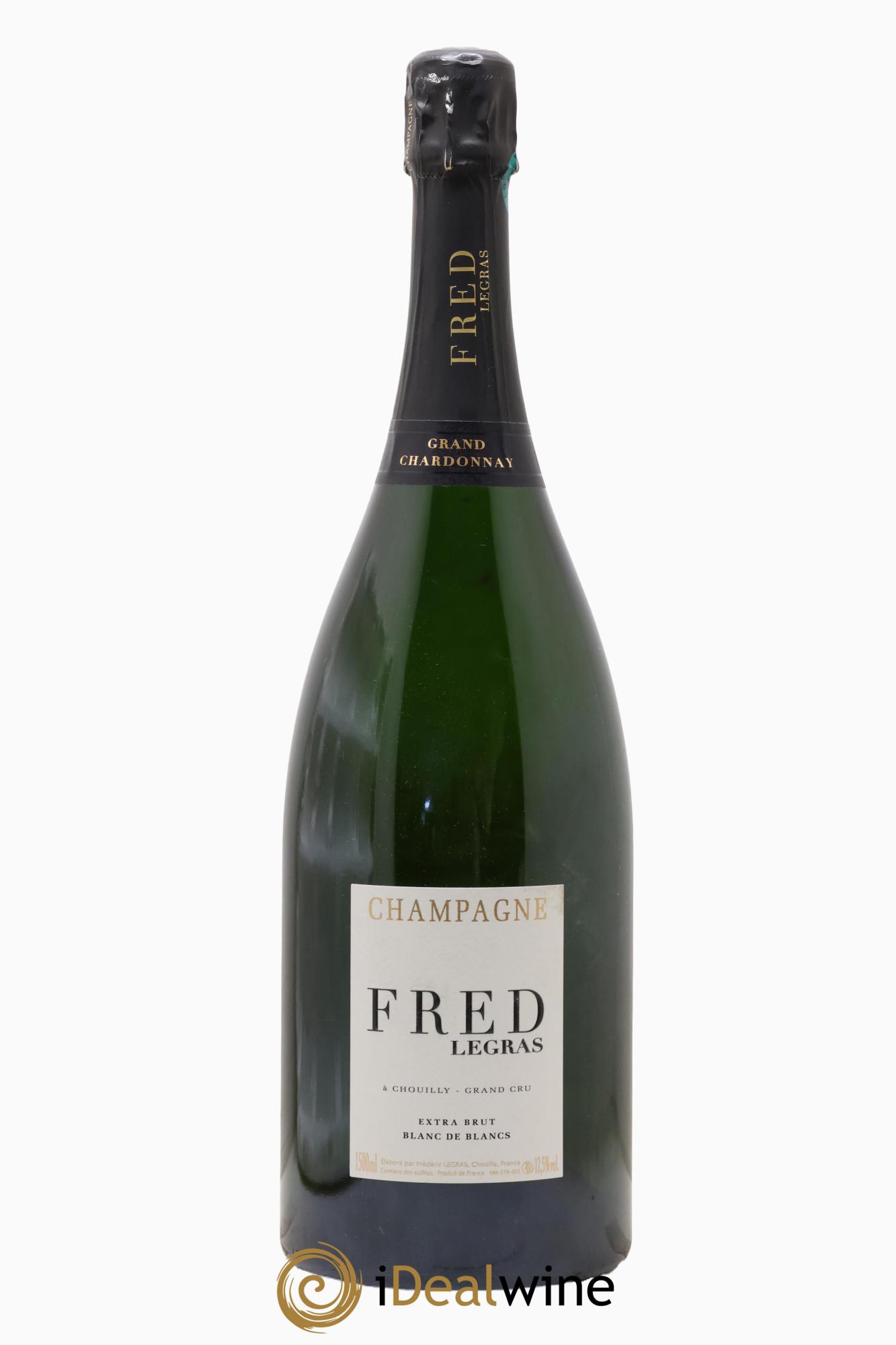 Champagne Blanc de Blancs Fred Legras - Lotto di 1 magnum - 0