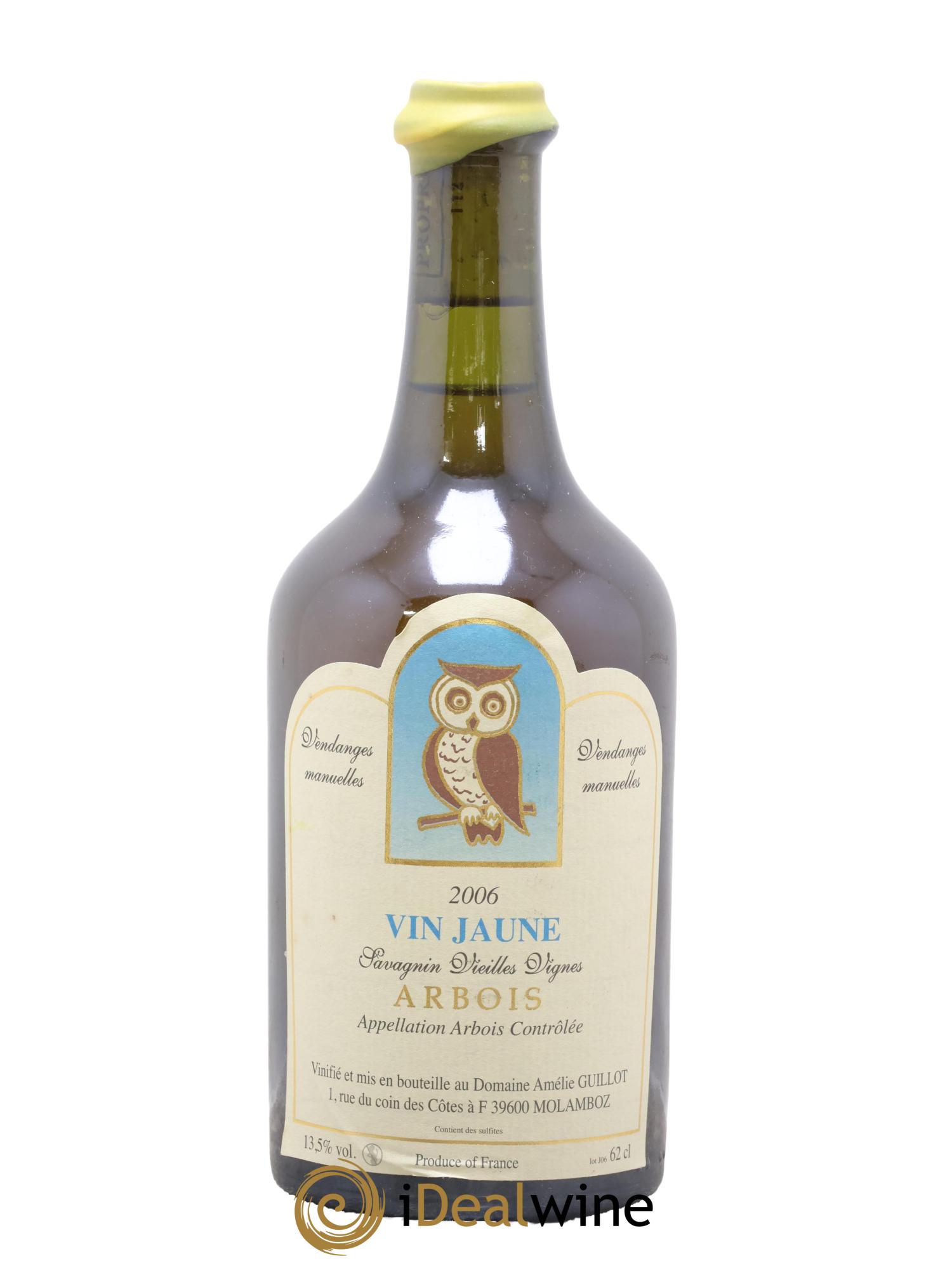 Arbois Vin Jaune Savagnin Vieilles Vignes Amélie Guillot 2006 - Lotto di 1 clavelin - 0