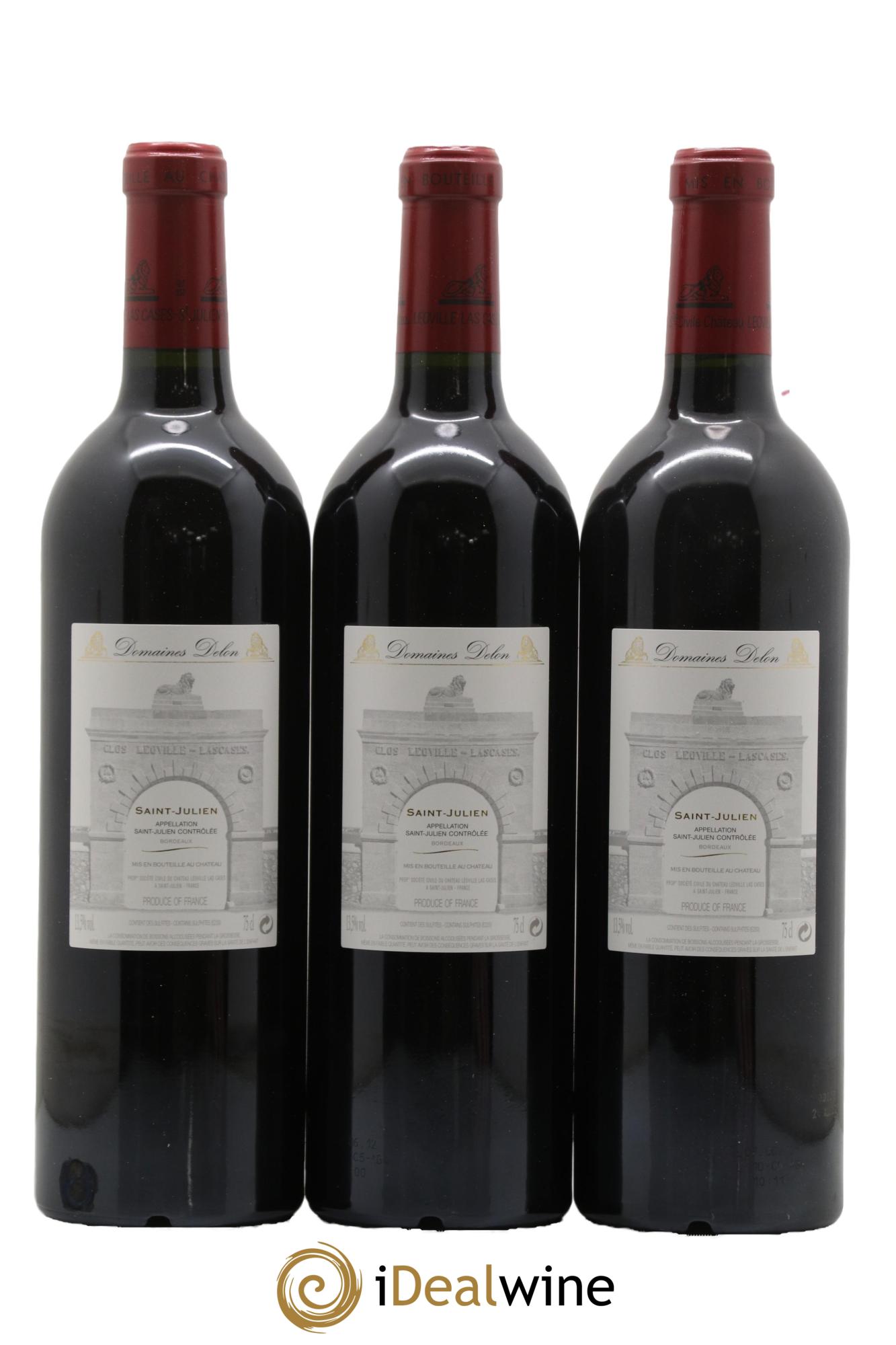 Château Léoville Las Cases 2ème Grand Cru Classé 2010 - Lot de 6 bouteilles - 2