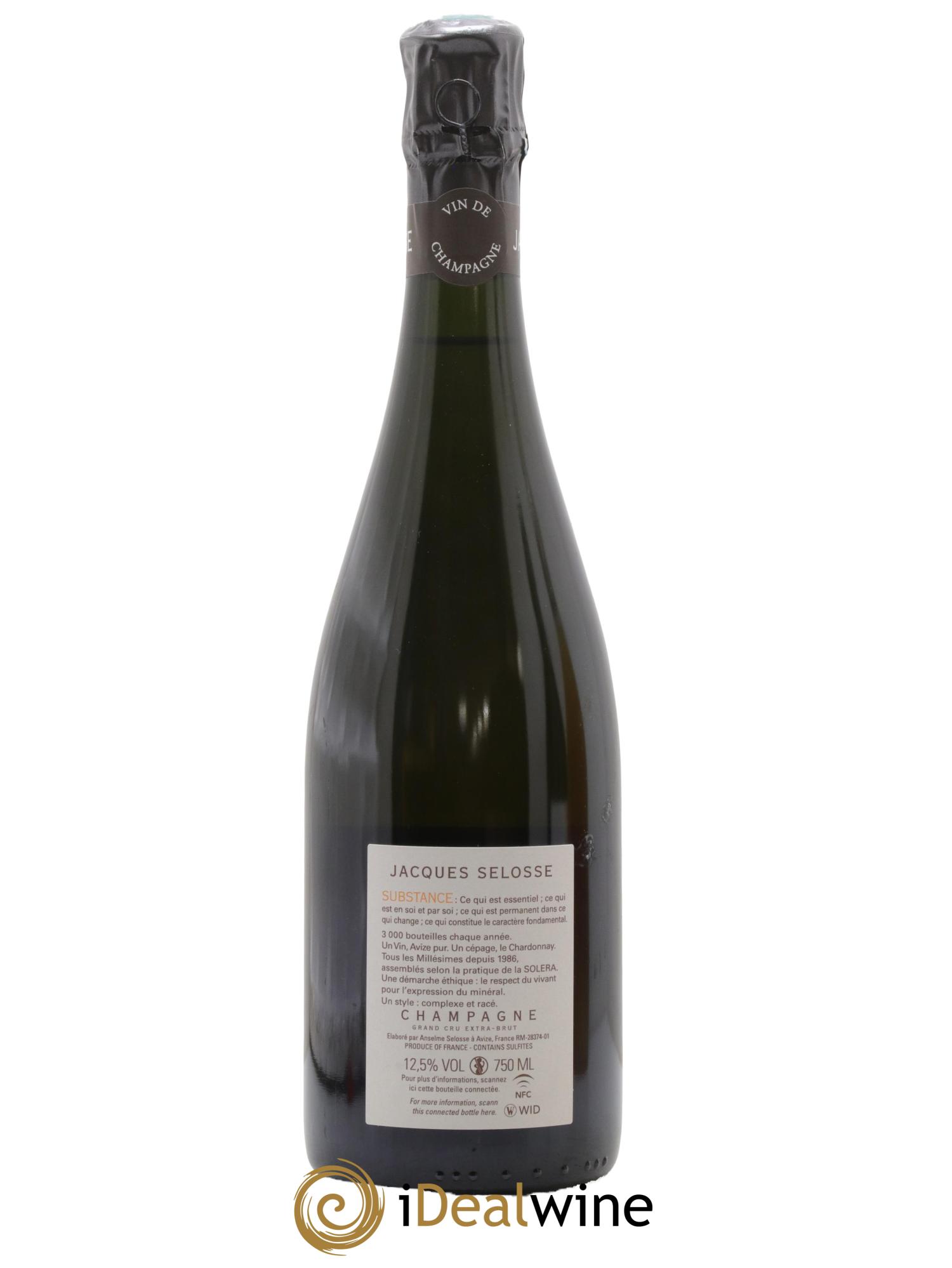 Substance Jacques Selosse - Lotto di 1 bottiglia - 1
