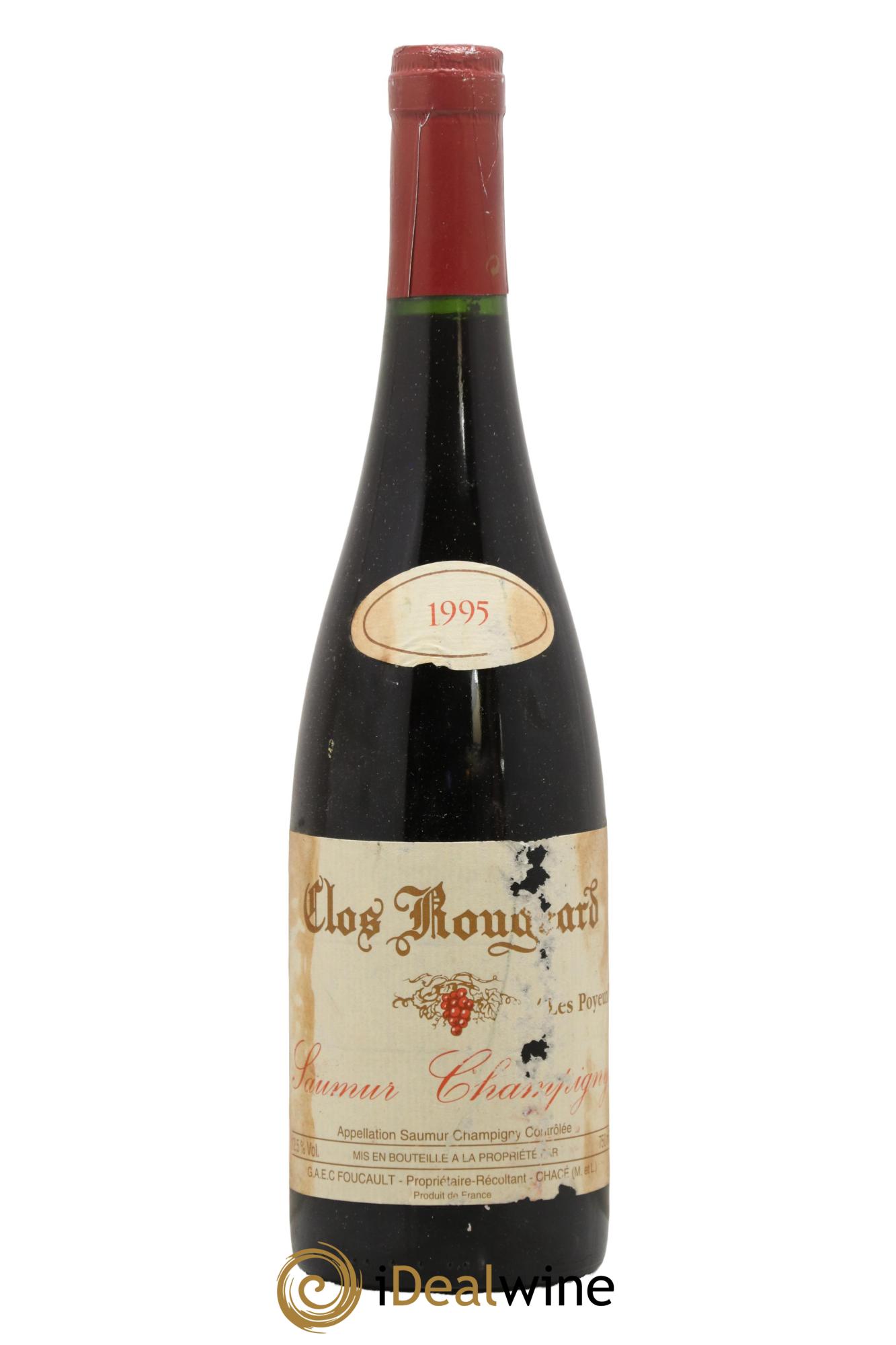 Saumur-Champigny Les Poyeux Clos Rougeard 1995 - Lot de 1 bouteille - 0