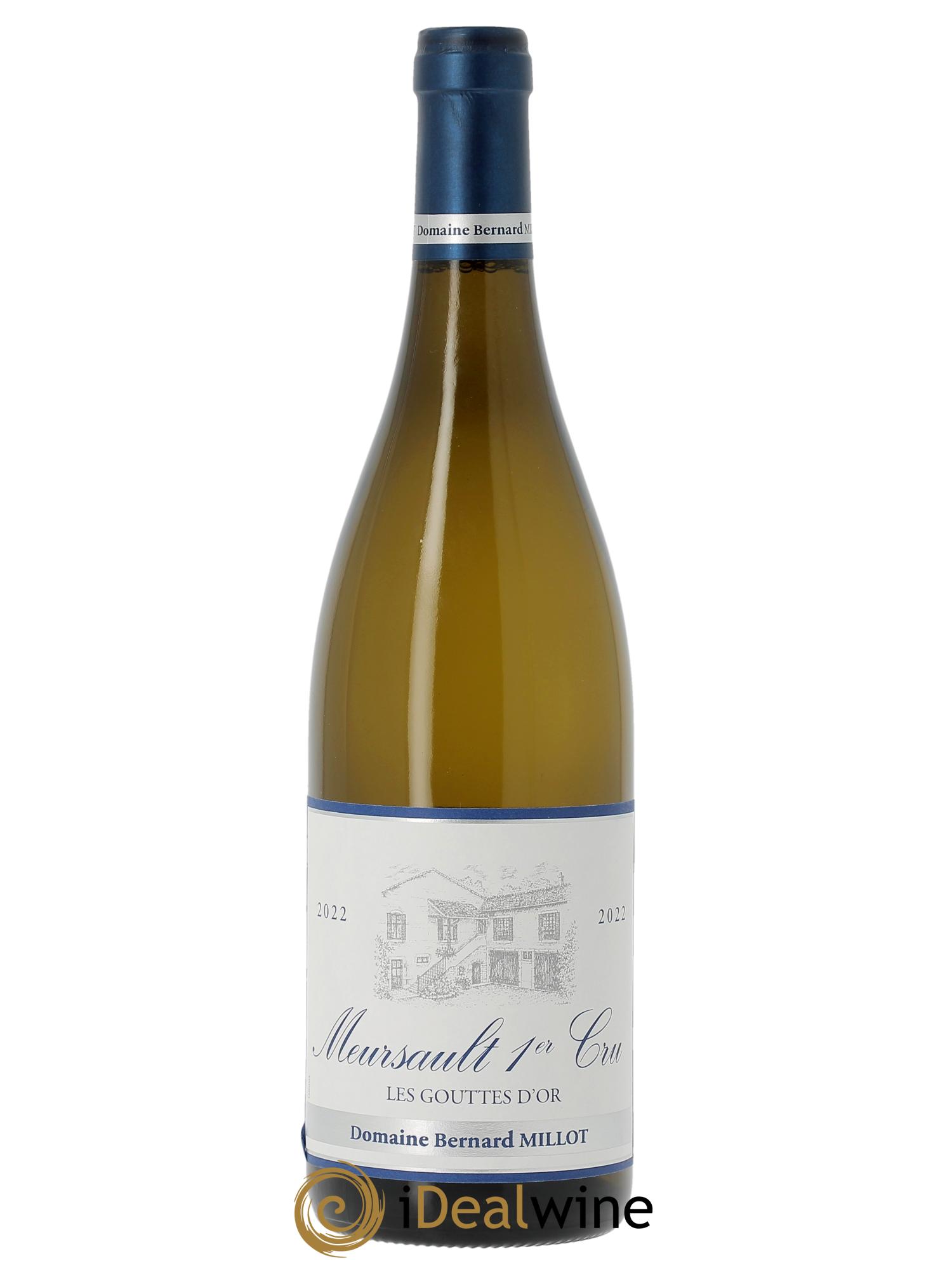 Meursault 1er Cru Goutte d'Or Bernard Millot 2022 - Lot of 1 bottle - 0