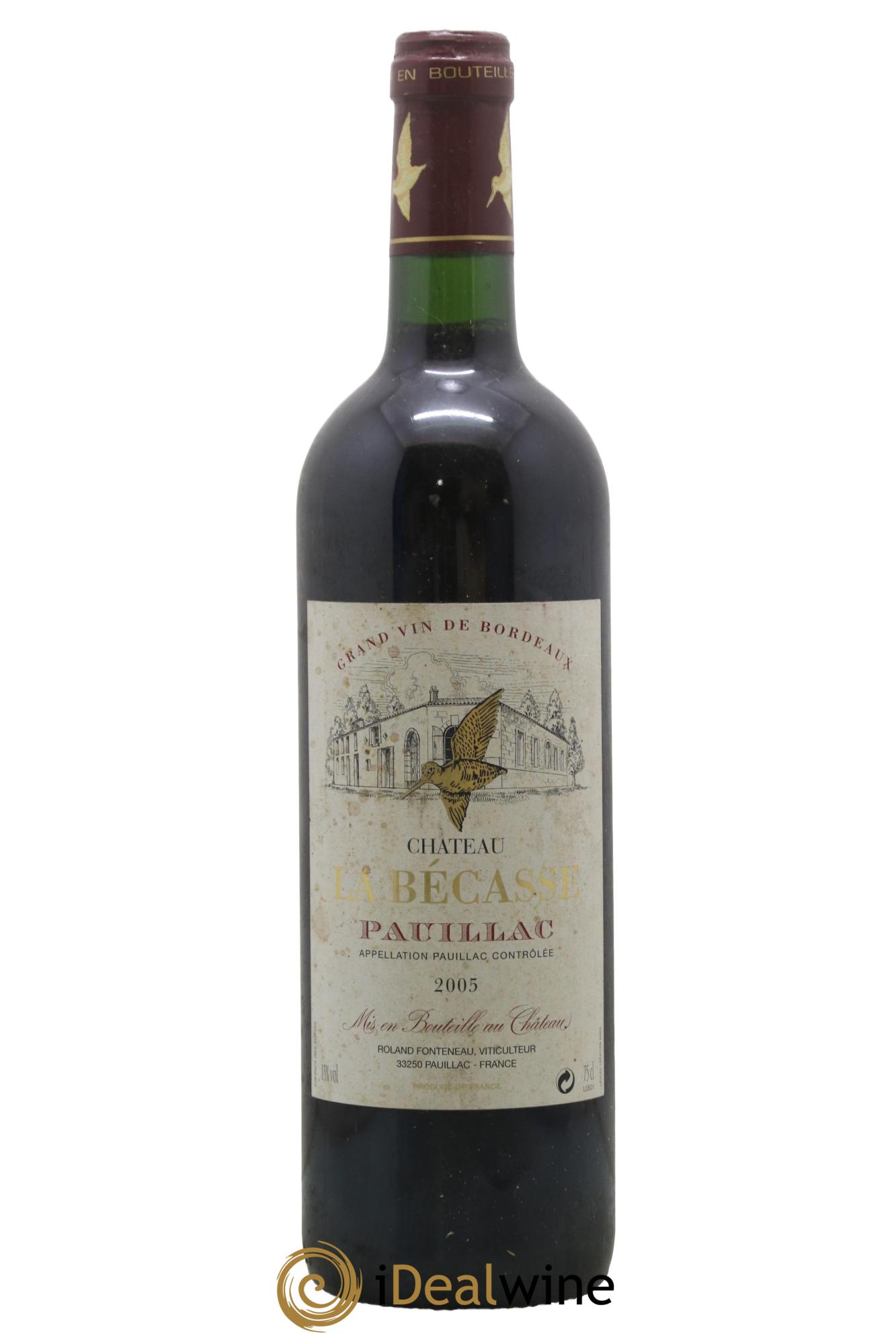 Château la Bécasse 2005 - Posten von 1 Flasche - 0