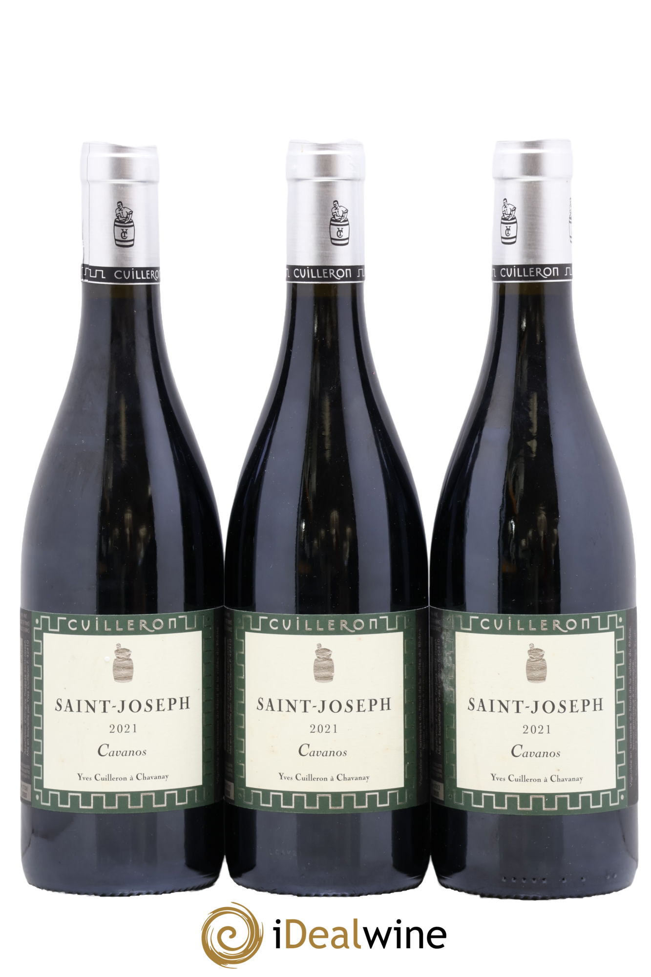 Saint-Joseph Cavanos Yves Cuilleron (Domaine) 2021 - Lotto di 3 bottiglie - 0