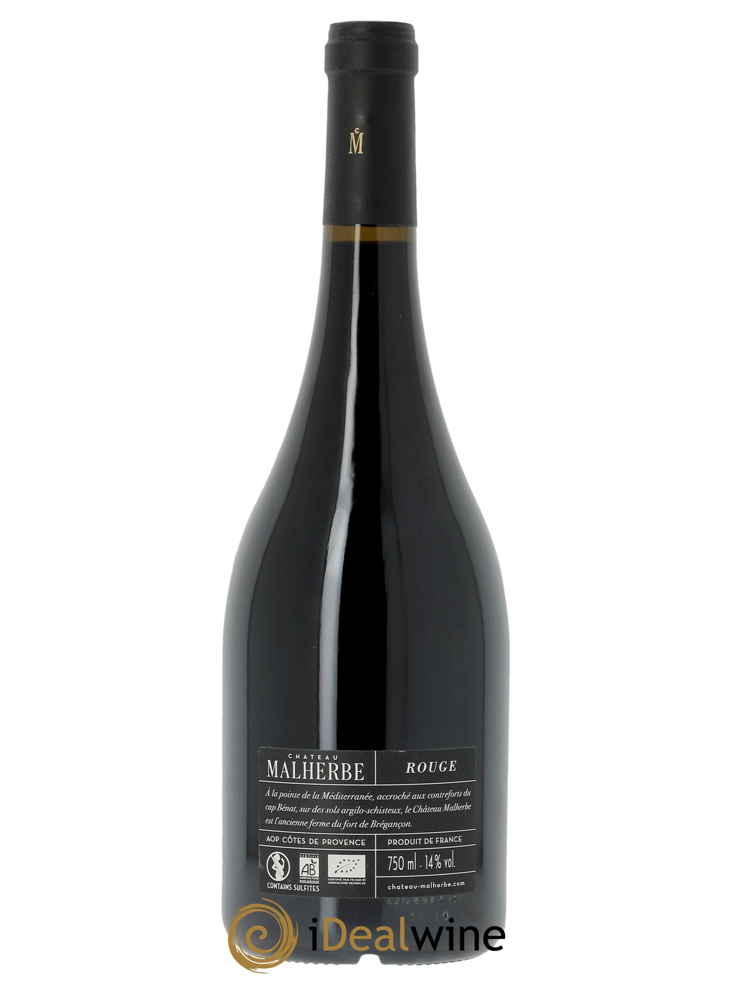 Côtes de Provence Sélection de Parcelles Chateau Malherbe 2020 - Lot de 1 bouteille - 1