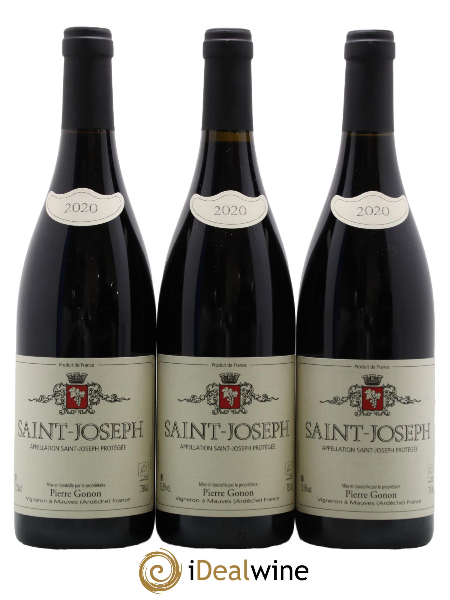 Saint-Joseph Gonon (Domaine) 2020 - Lot de 3 bouteilles - 0