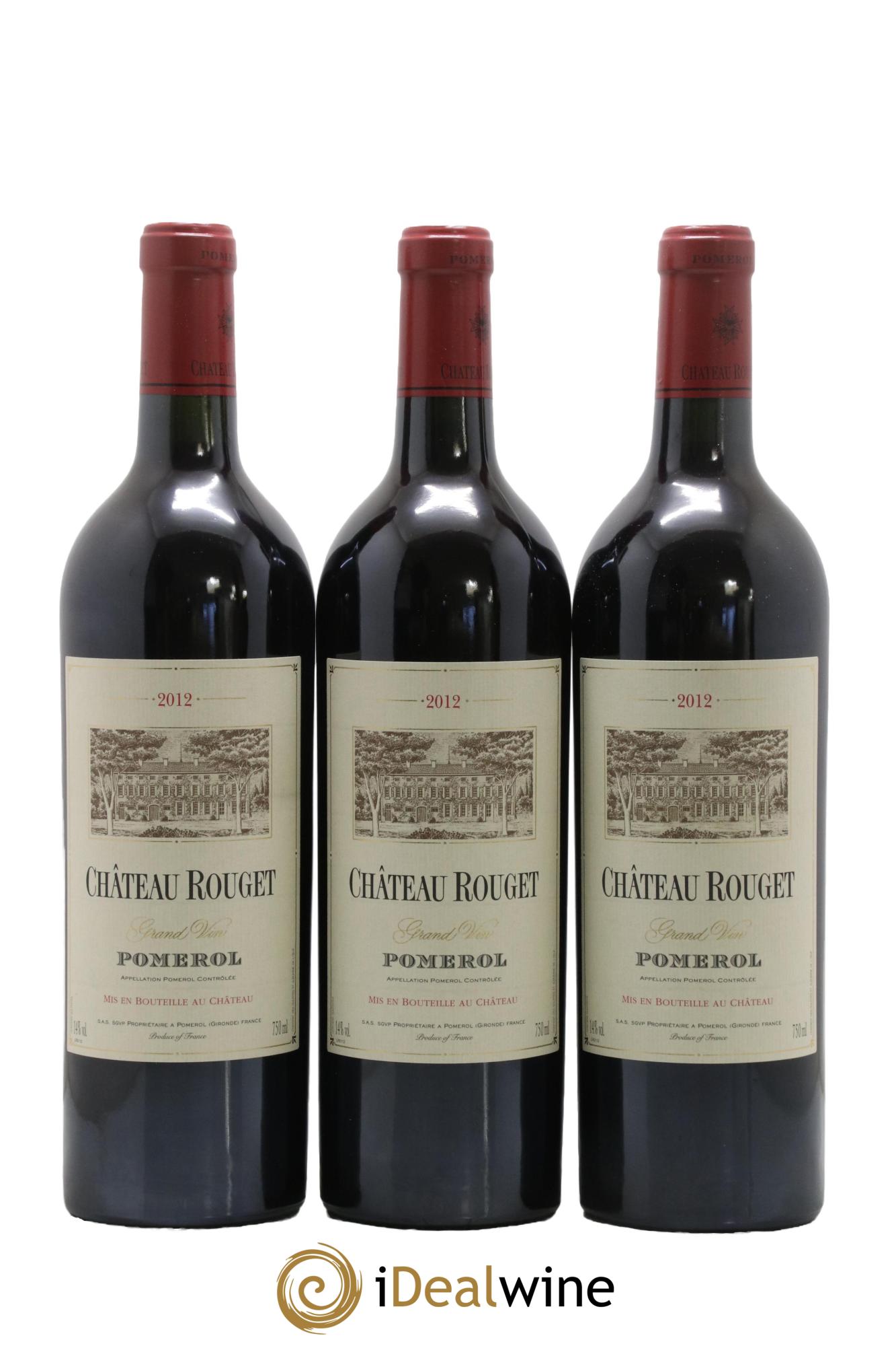 Château Rouget 2012 - Lot de 12 bouteilles - 1