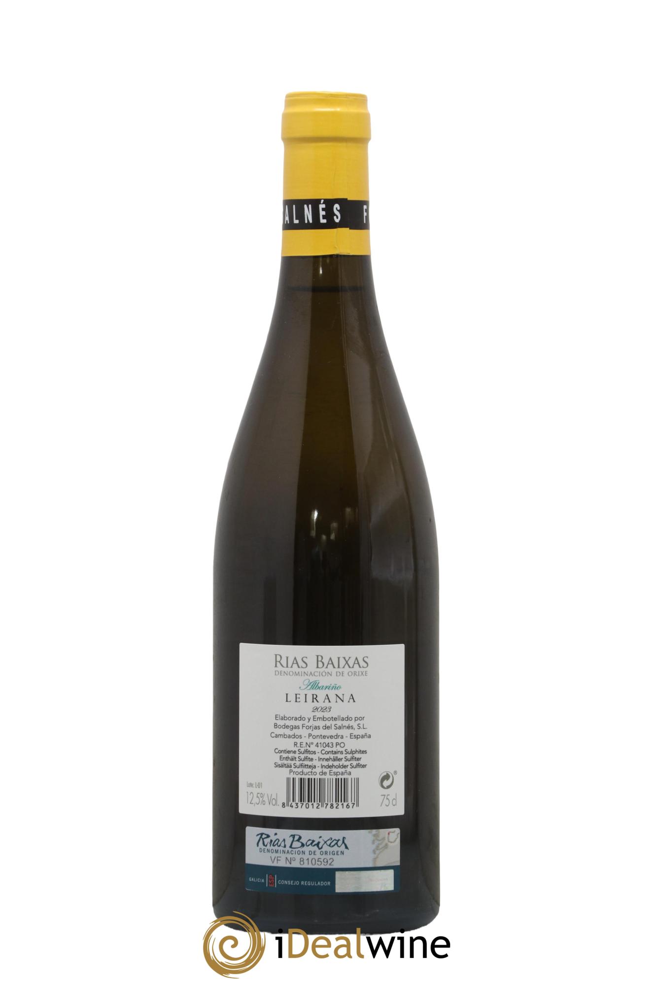 Rias Baixas DO Forjas del Salnés Leirana 2023 - Lot de 1 bouteille - 1
