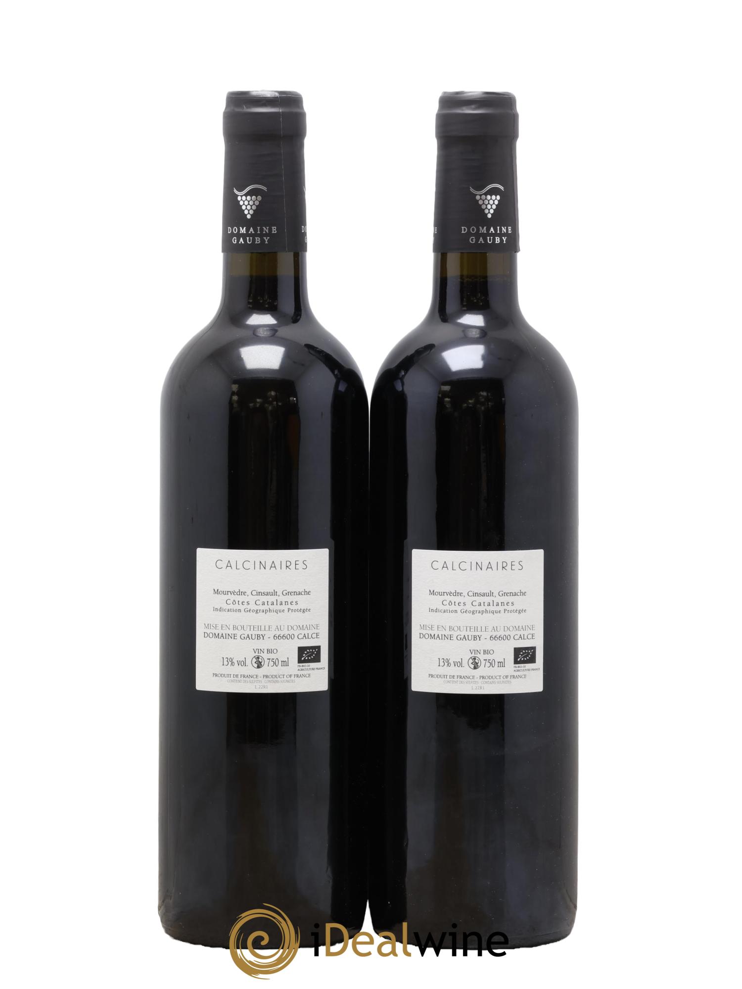 Côtes Catalanes Les Calcinaires Gauby (Domaine) 2022 - Lot de 2 bouteilles - 1