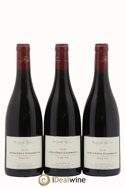 Latricières-Chambertin Grand Cru François Feuillet 2018 - Lot of 3 bottles - 0