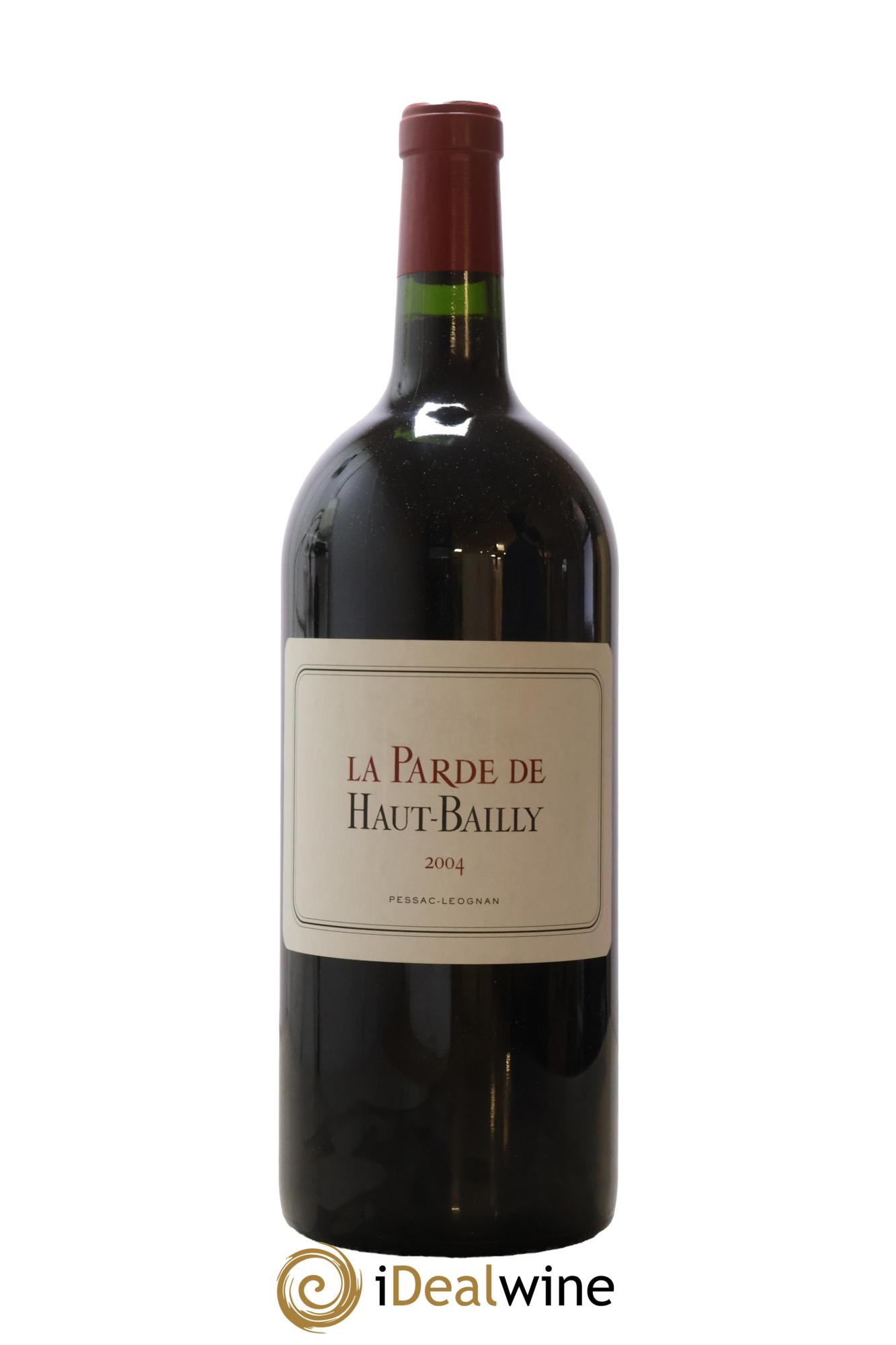 Haut Bailly II (Anciennement La Parde de Haut-Bailly) Second Vin 2004 - Lot de 1 double magnum - 0