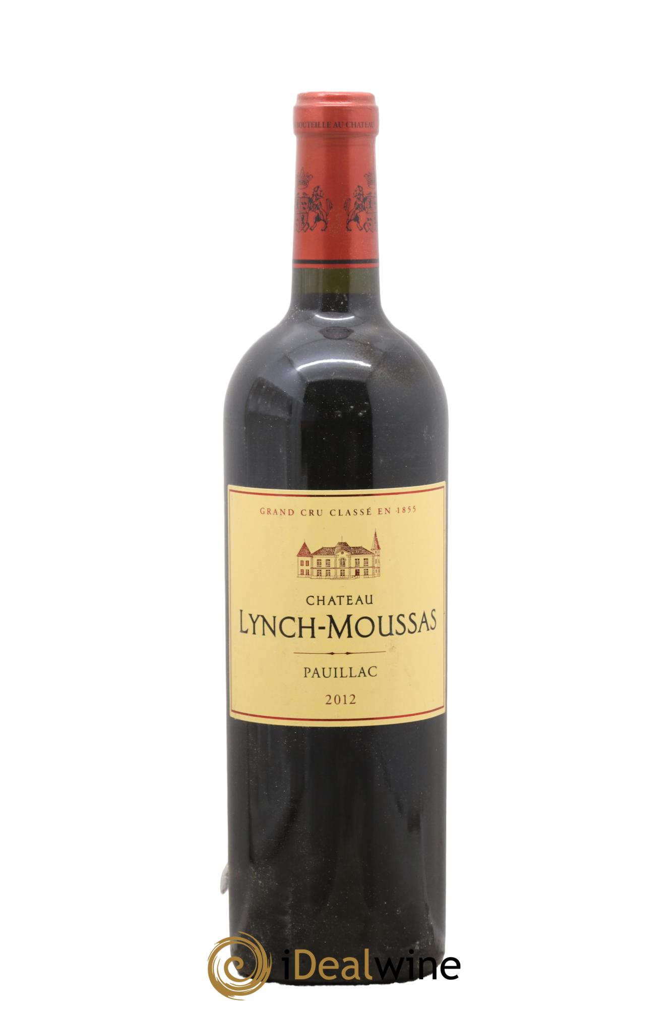 Château Lynch Moussas 5ème Grand Cru Classé 2012 - Lot de 1 bouteille - 0