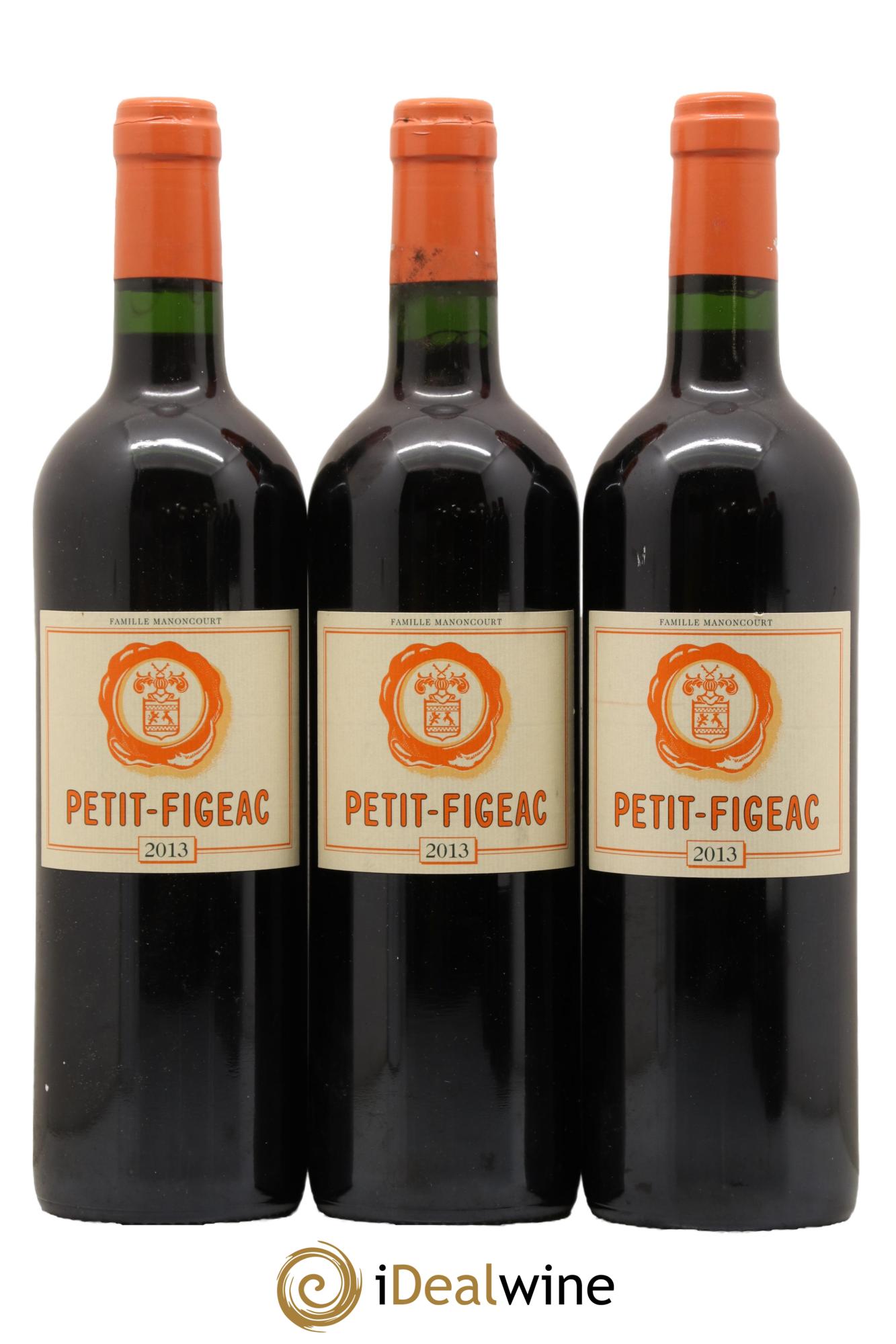 Petit Figeac 2013 - Lotto di 3 bottiglie - 0