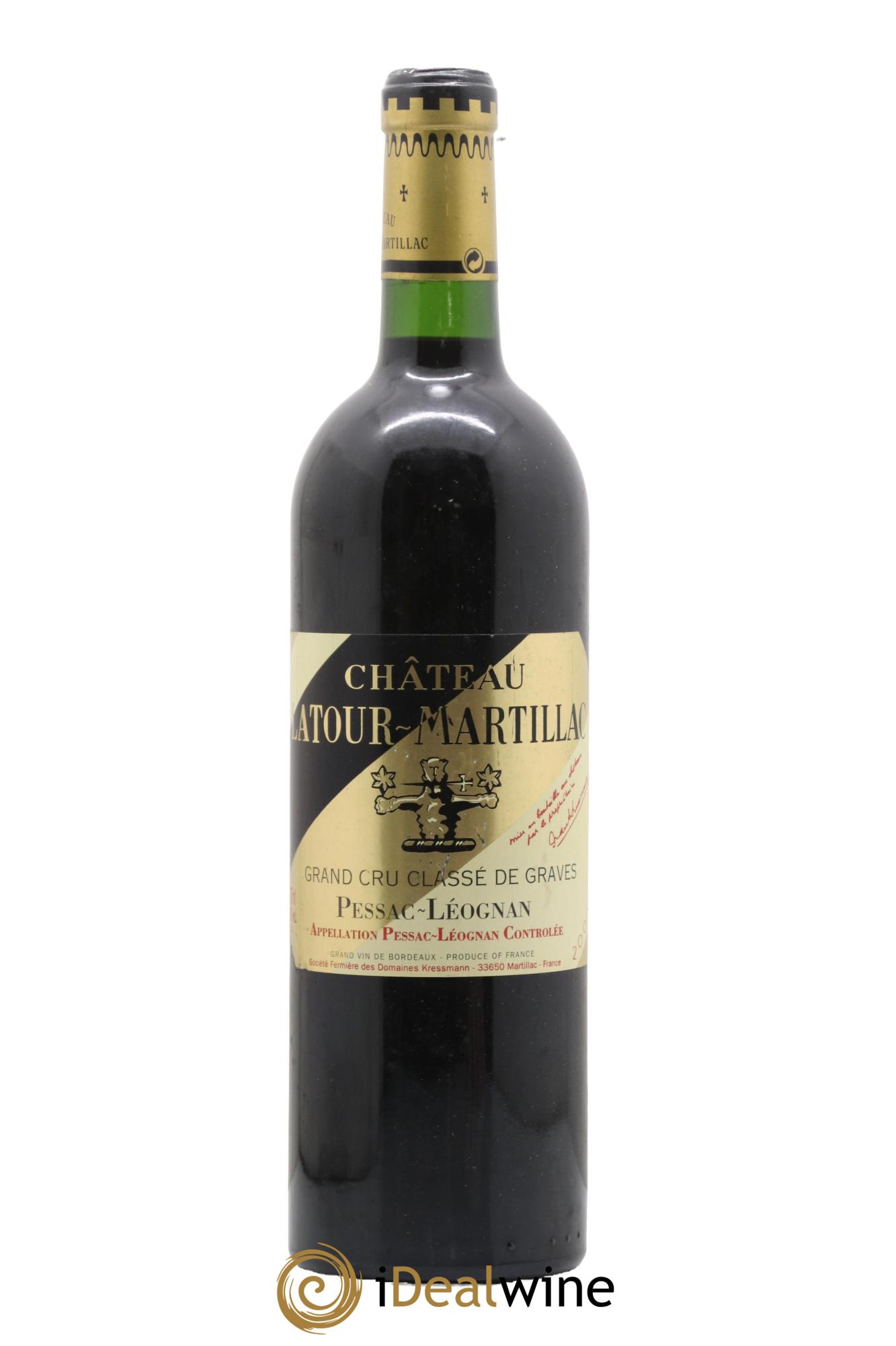 Château Latour-Martillac Cru Classé de Graves 2003 - Lot of 1 bottle - 0
