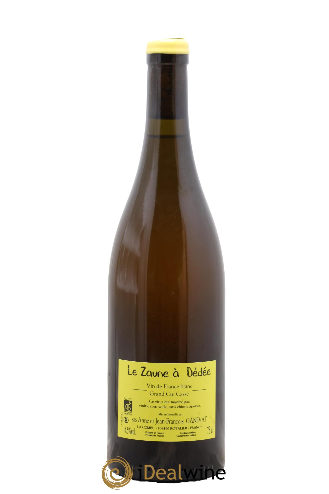 Vin de France Le Zaune à Dédée Jean-François Ganevat (Domaine) 2017 - Lot of 1 bottle - 1