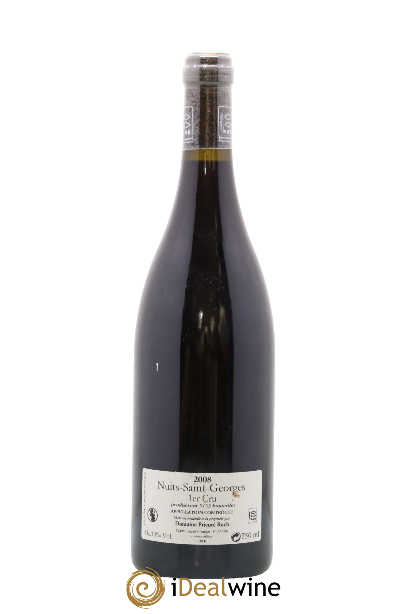 Nuits-Saint-Georges 1er Cru Prieuré Roch 2008 - Lot de 1 bouteille - 1