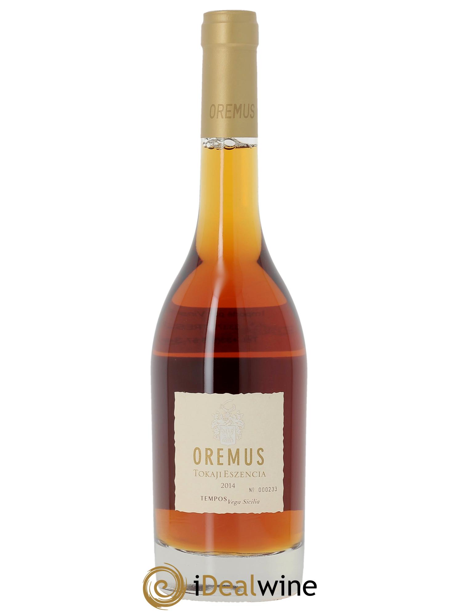 Tokaj Aszu Eszencia Oremus by Vega Sicilia 2014 - Lot de 1 demi bouteille - 1