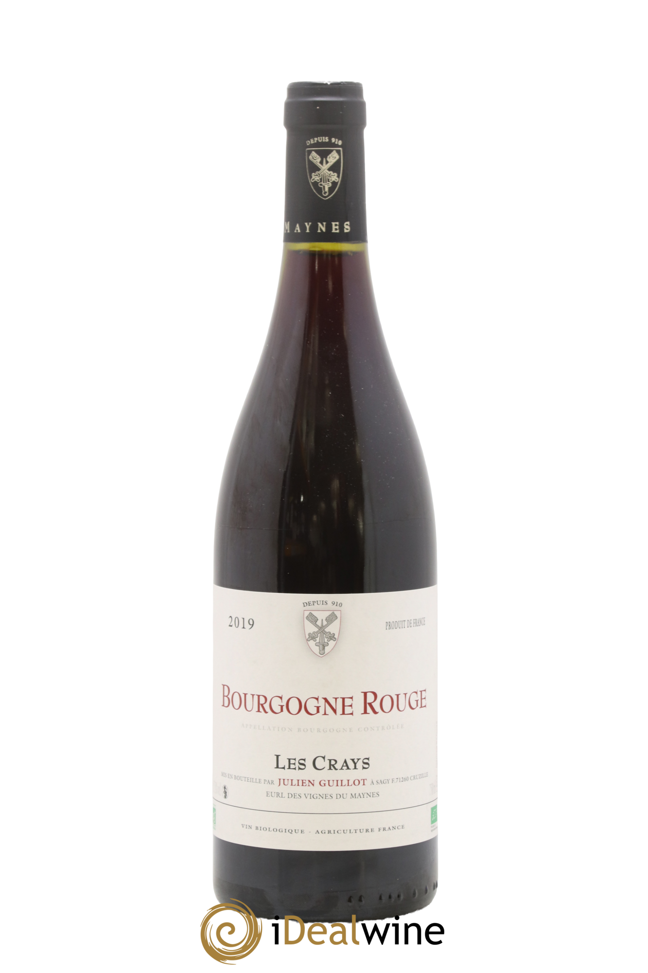Bourgogne Les Crays Les Vignes du Maynes 2019 - Lot de 1 bouteille - 0