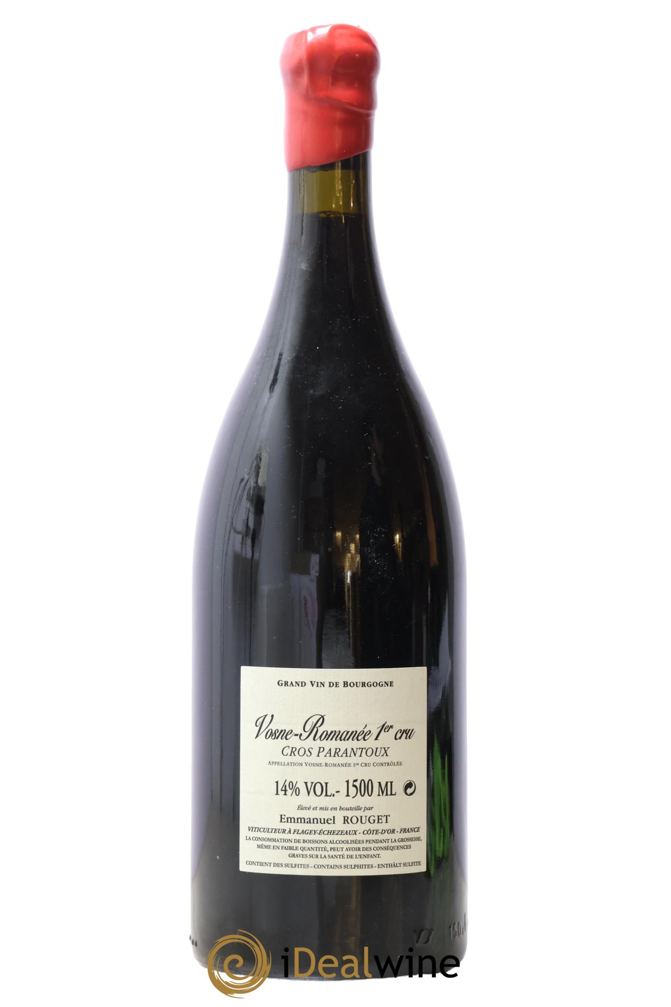 Vosne-Romanée 1er Cru Cros Parantoux Emmanuel Rouget 2016 - Lotto di 1 magnum - 1