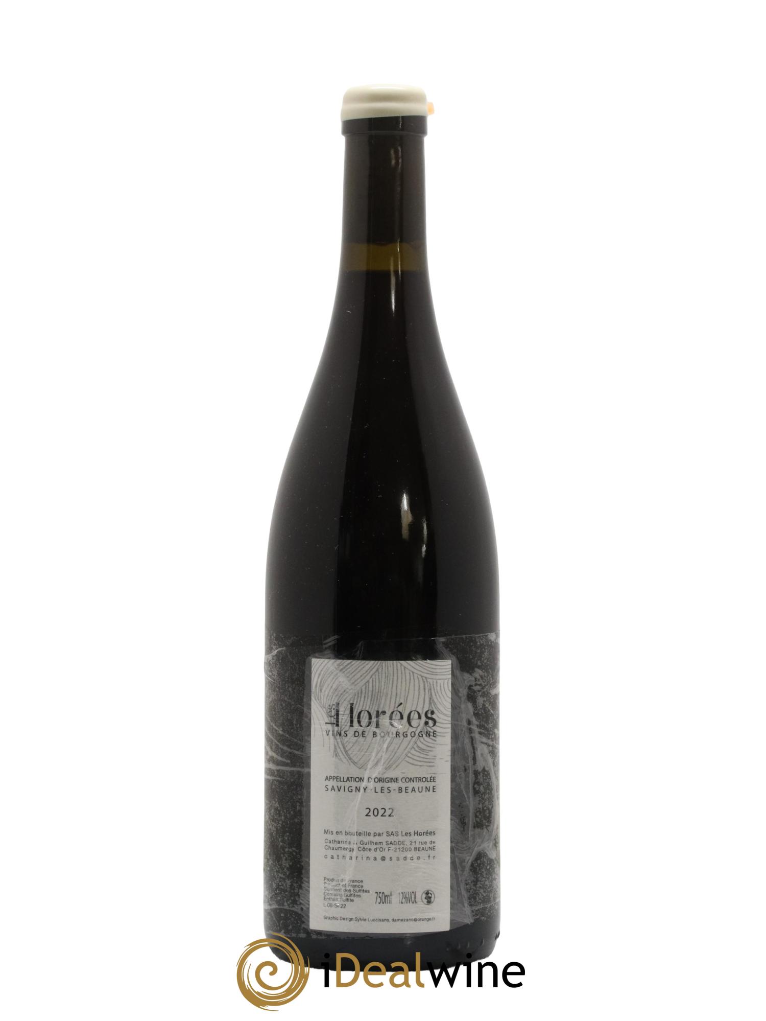 Savigny-lès-Beaune Les Plaisirs et les jours Les Horées Les Plaisirs et les Jours Domaine Les Horees 2022 - Lot de 1 bouteille - 1