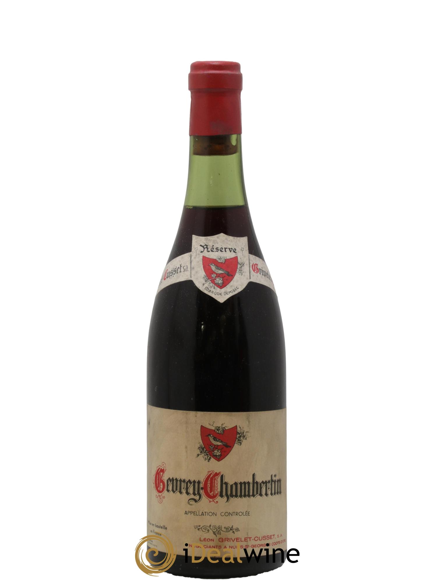 Gevrey-Chambertin Grivelet - Lot de 1 bouteille - 0