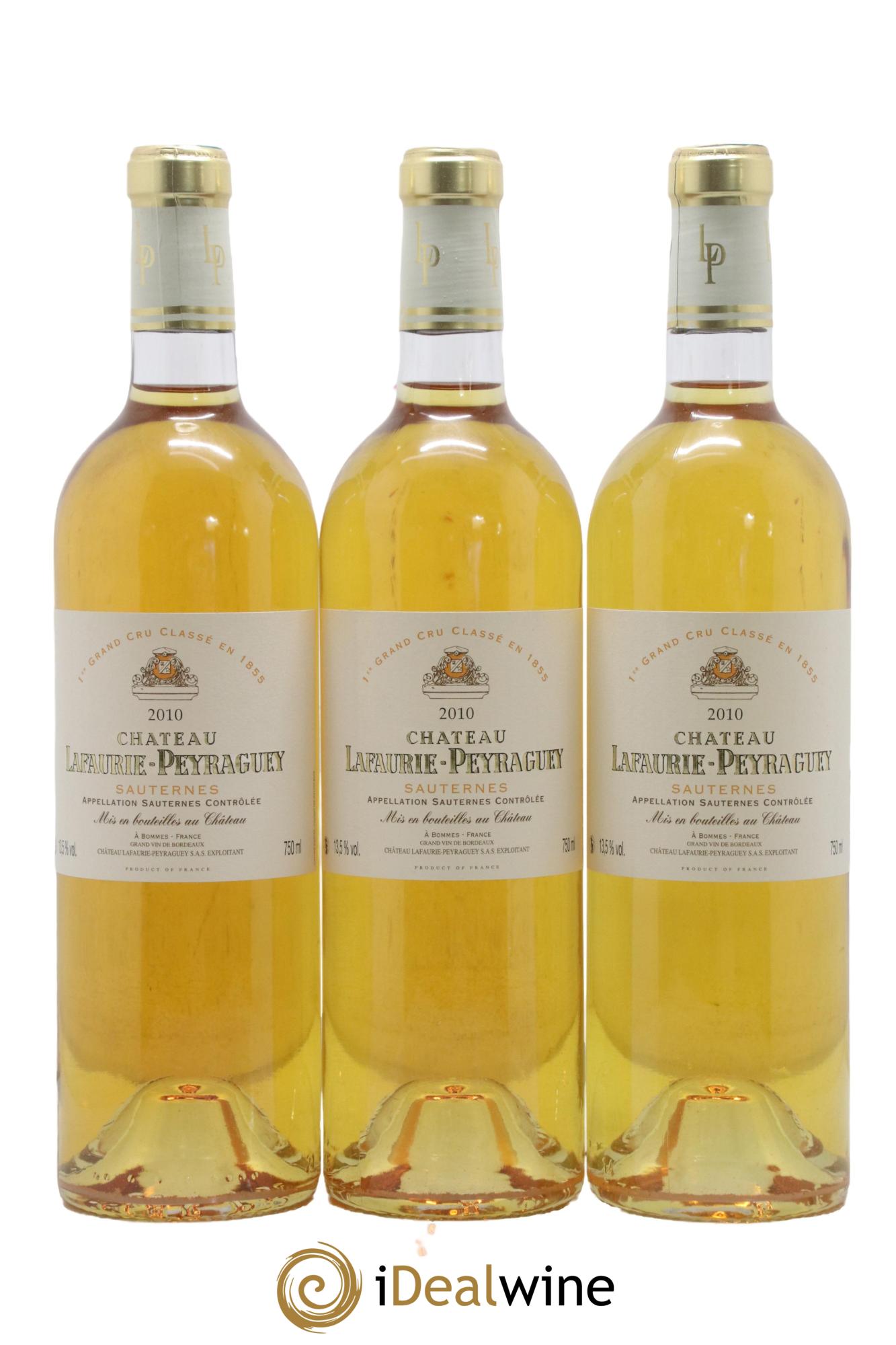 Château Lafaurie-Peyraguey 1er Grand Cru Classé 2010 - Lotto di 12 bottiglie - 4