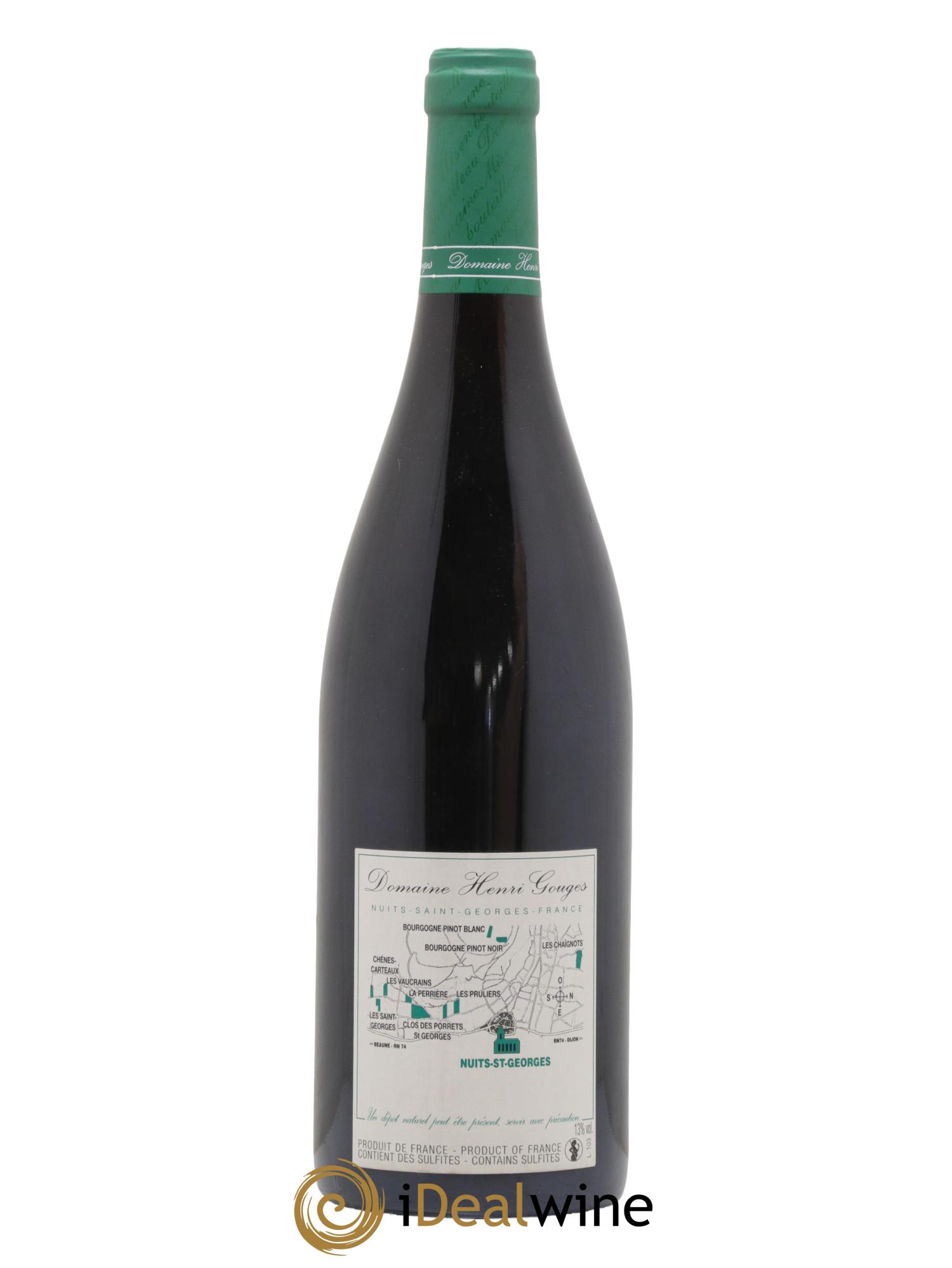 Nuits-Saint-Georges 1er Cru Les Saints Georges Henri Gouges 2010 - Posten von 1 Flasche - 1
