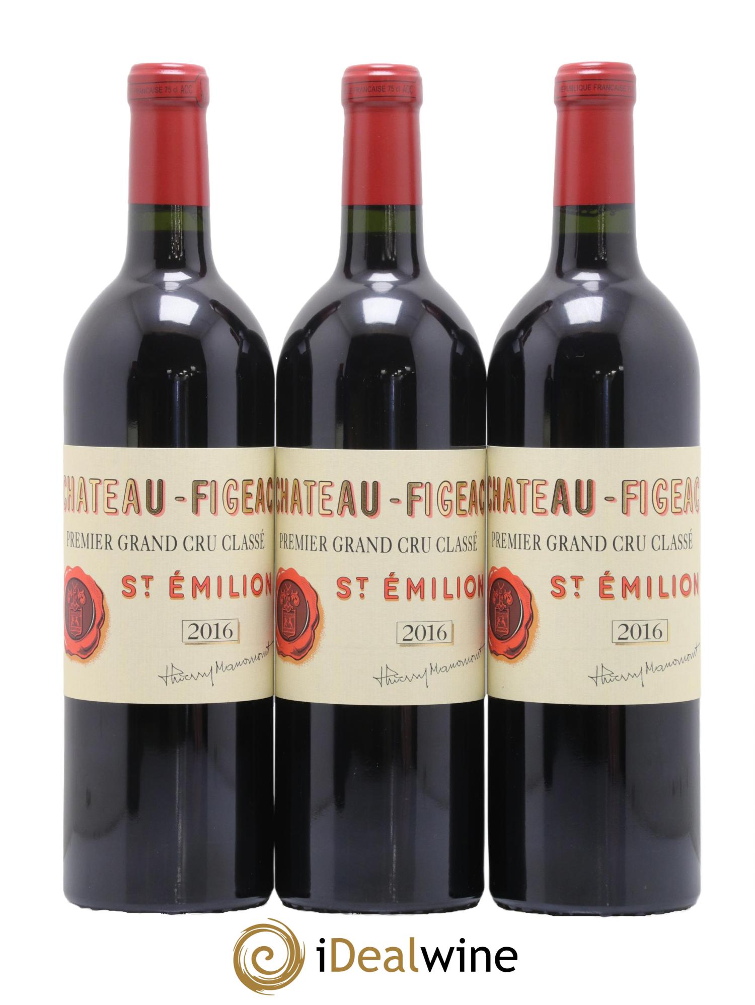 Château Figeac 1er Grand Cru Classé A 2016 - Lot de 6 bouteilles - 3