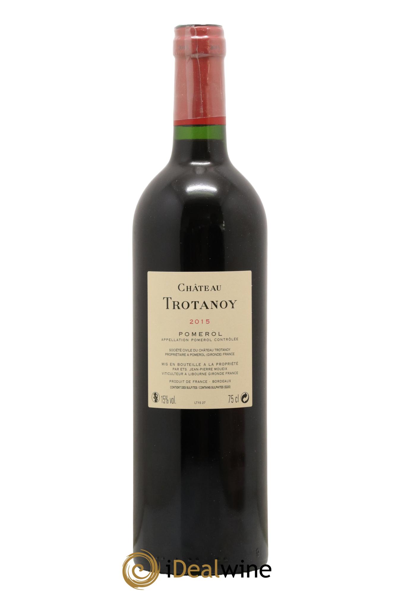 Château Trotanoy 2015 - Lotto di 1 bottiglia - 2