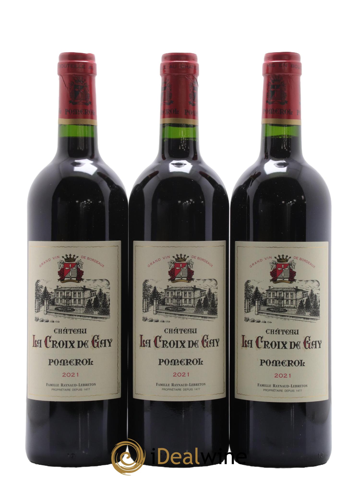 Château la Croix de Gay 2021 - Lot de 6 bouteilles - 2