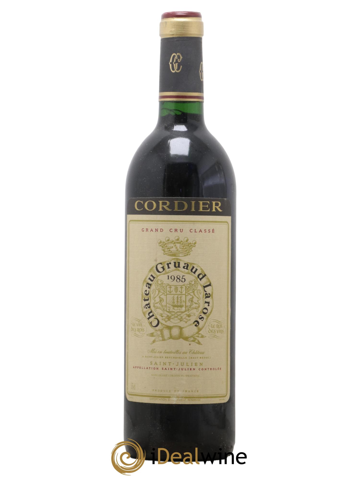 Château Gruaud Larose 2ème Grand Cru Classé 1985 - Lot de 1 bouteille - 0