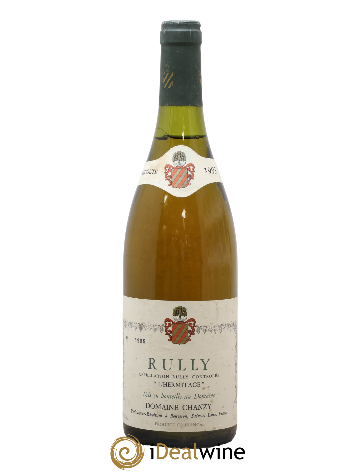 Rully L'Hermitage Domaine Chanzy 1993 - Lot of 1 bottle - 0