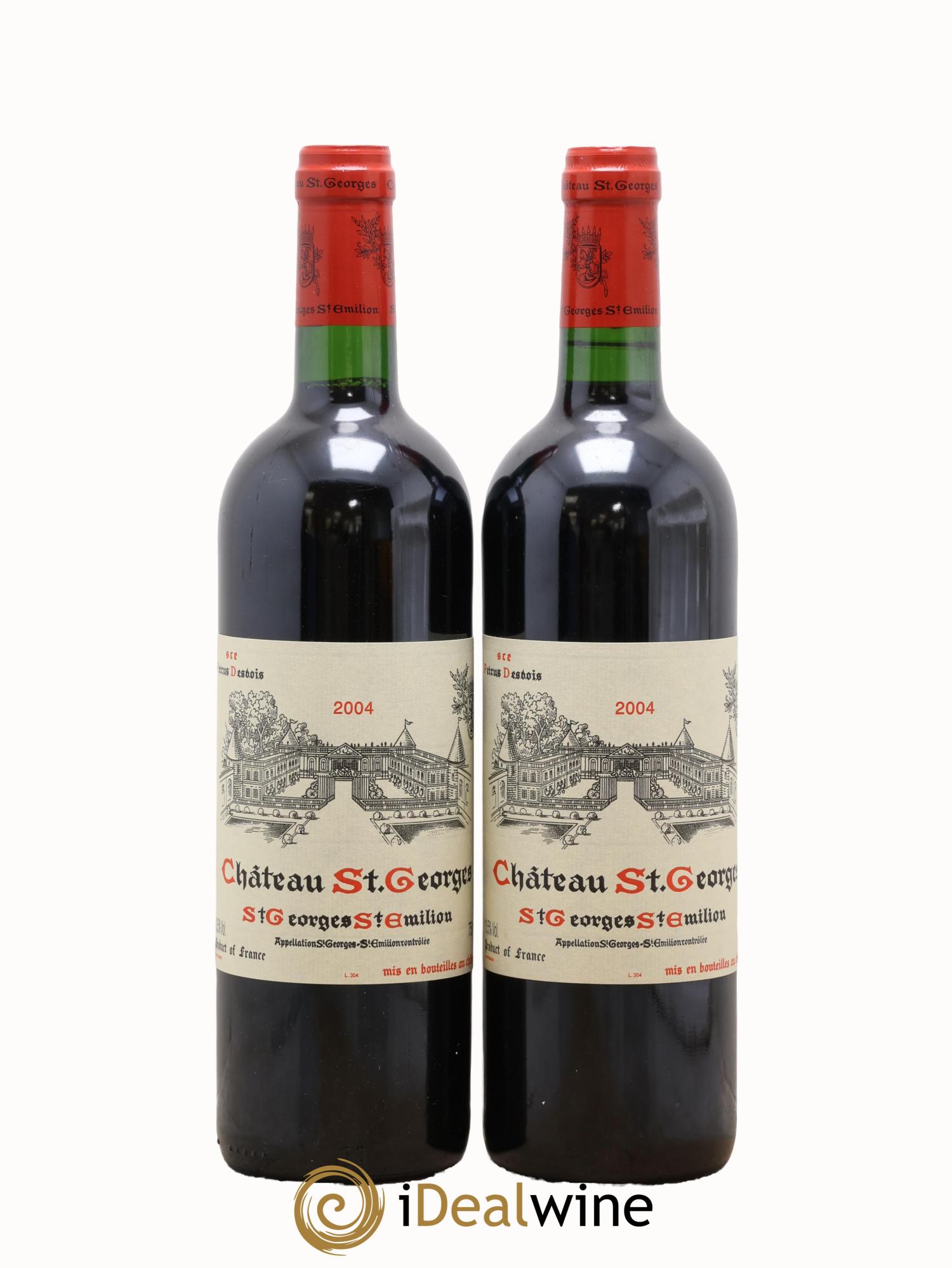 Château Saint-Georges 2004 - Lot de 2 bouteilles - 0