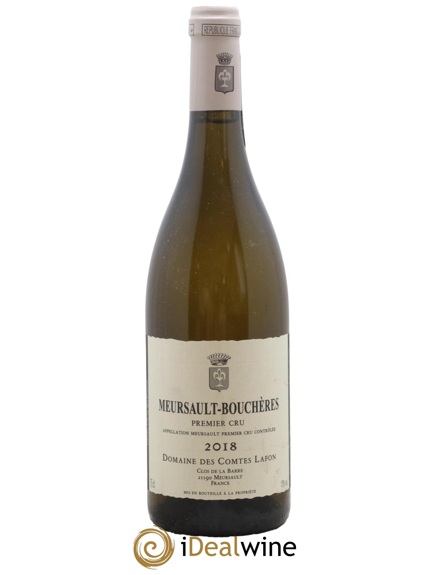 Meursault 1er Cru Bouchères Comtes Lafon (Domaine des) 2018 - Lot de 1 bouteille - 0