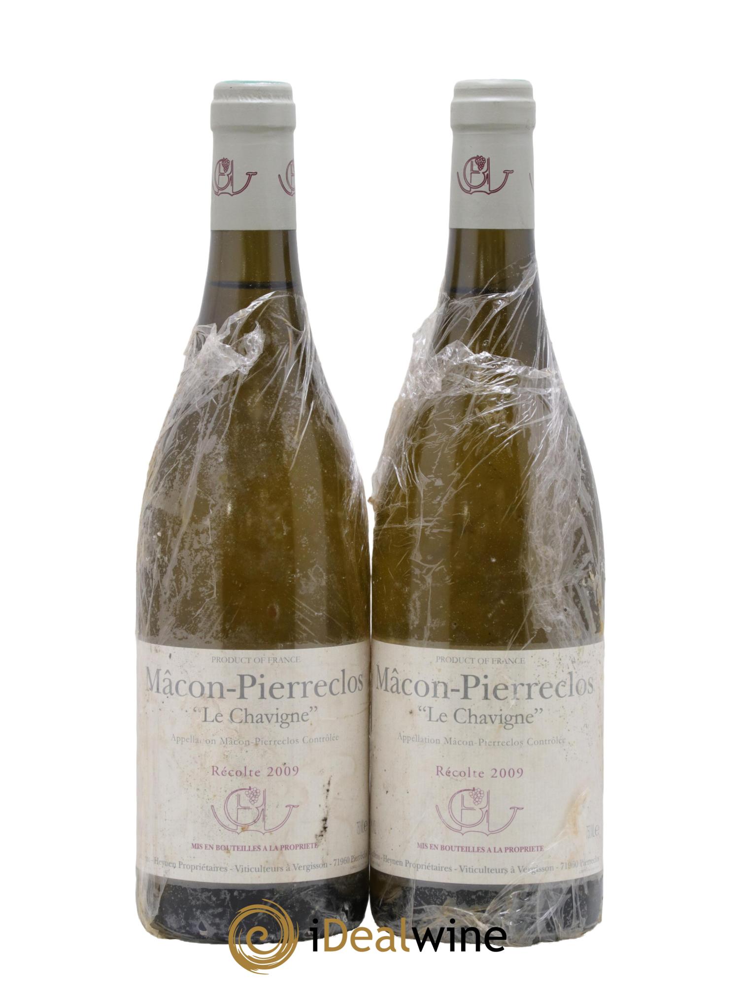Mâcon-Pierreclos Le Chavigne Guffens-Heynen 2009 - Lot of 2 bottles - 0