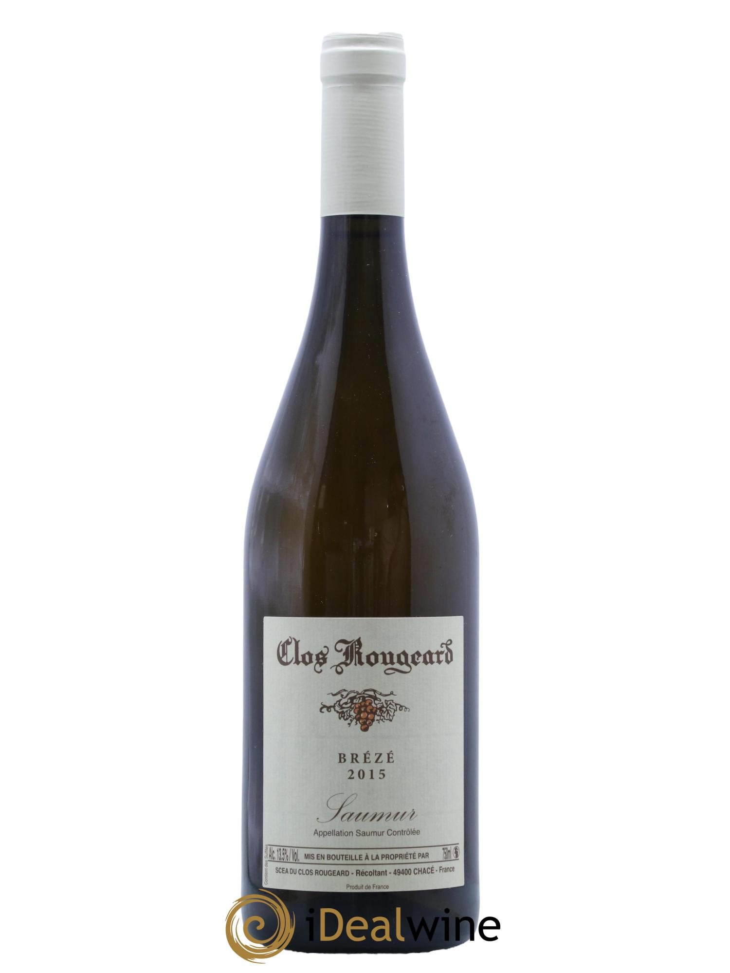 Saumur Brézé Clos Rougeard 2015 - Lot de 1 bouteille - 0