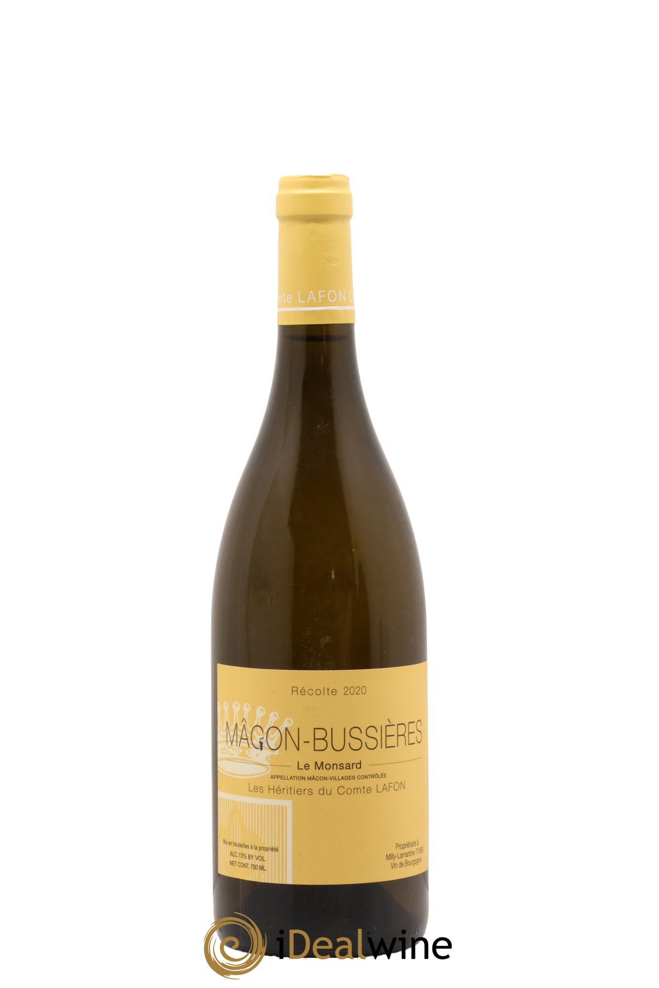 Mâcon Bussières - Le Monsard Héritiers du Comte Lafon (Domaine des) 2020 - Lot de 1 bouteille - 0